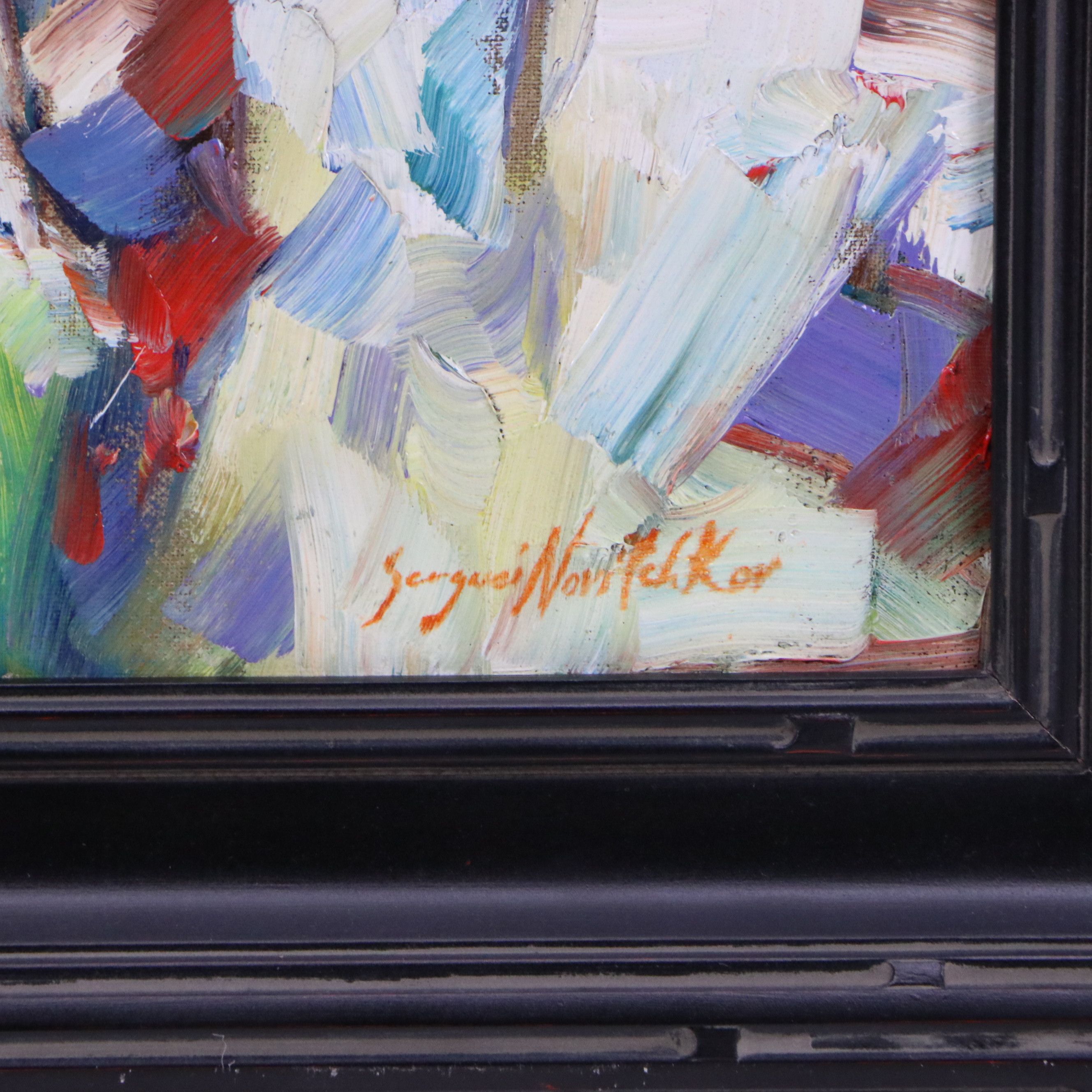 Serguei Novitchkov Oil Painting "San Diego, California," 2026