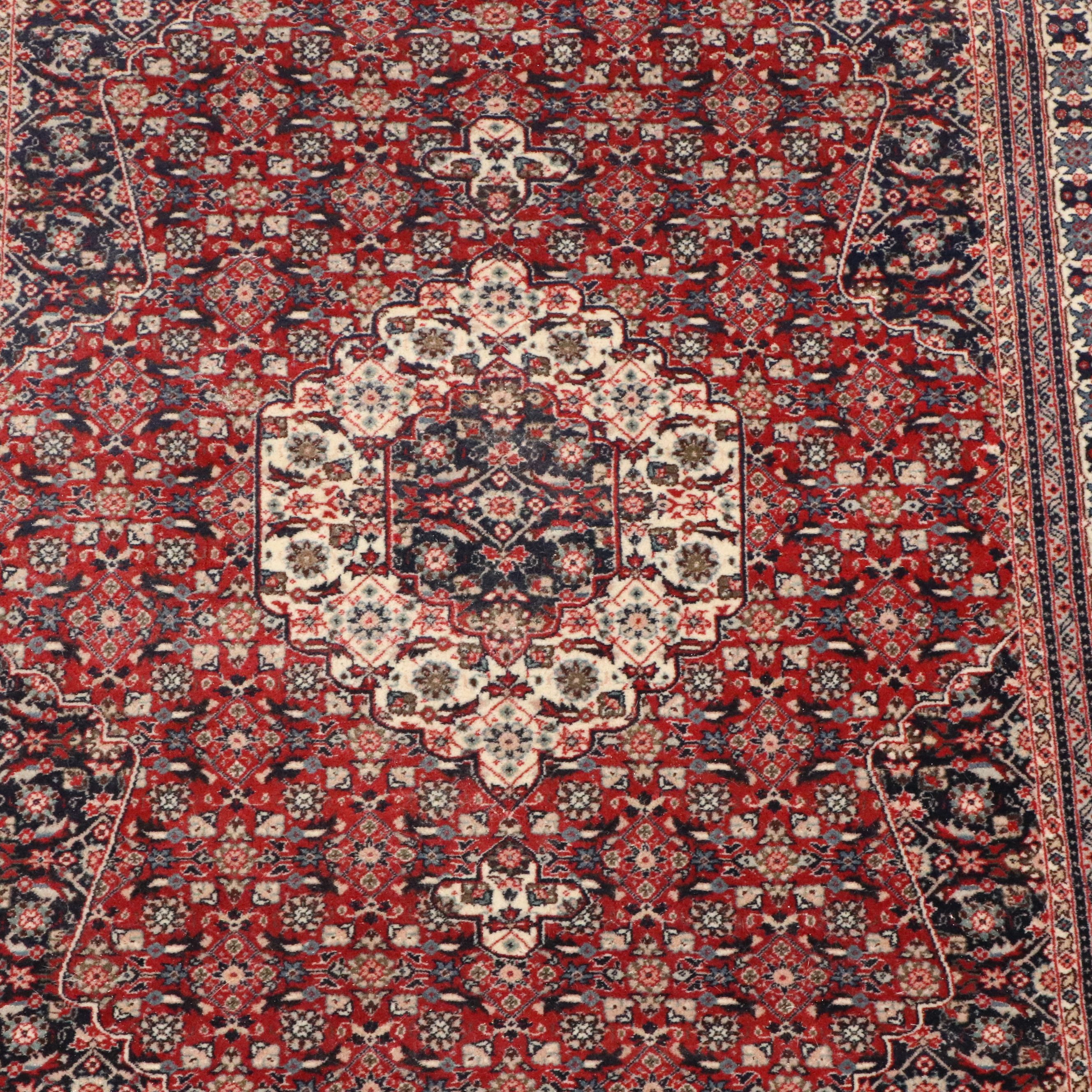 4'1 x 6'9 Hand-Knotted Persian Veramin Area Rug