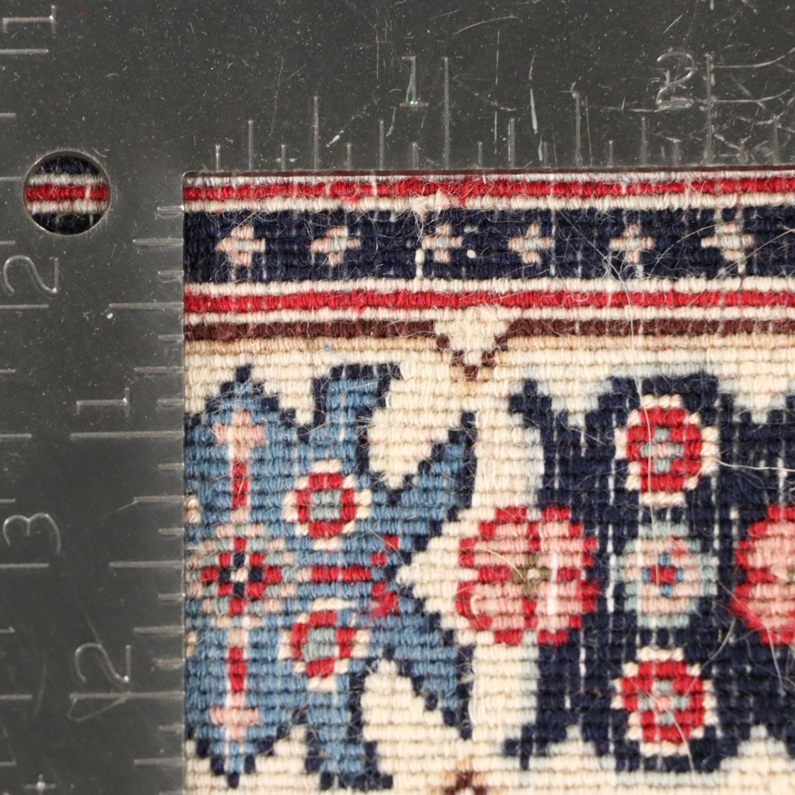 4'1 x 6'9 Hand-Knotted Persian Veramin Area Rug