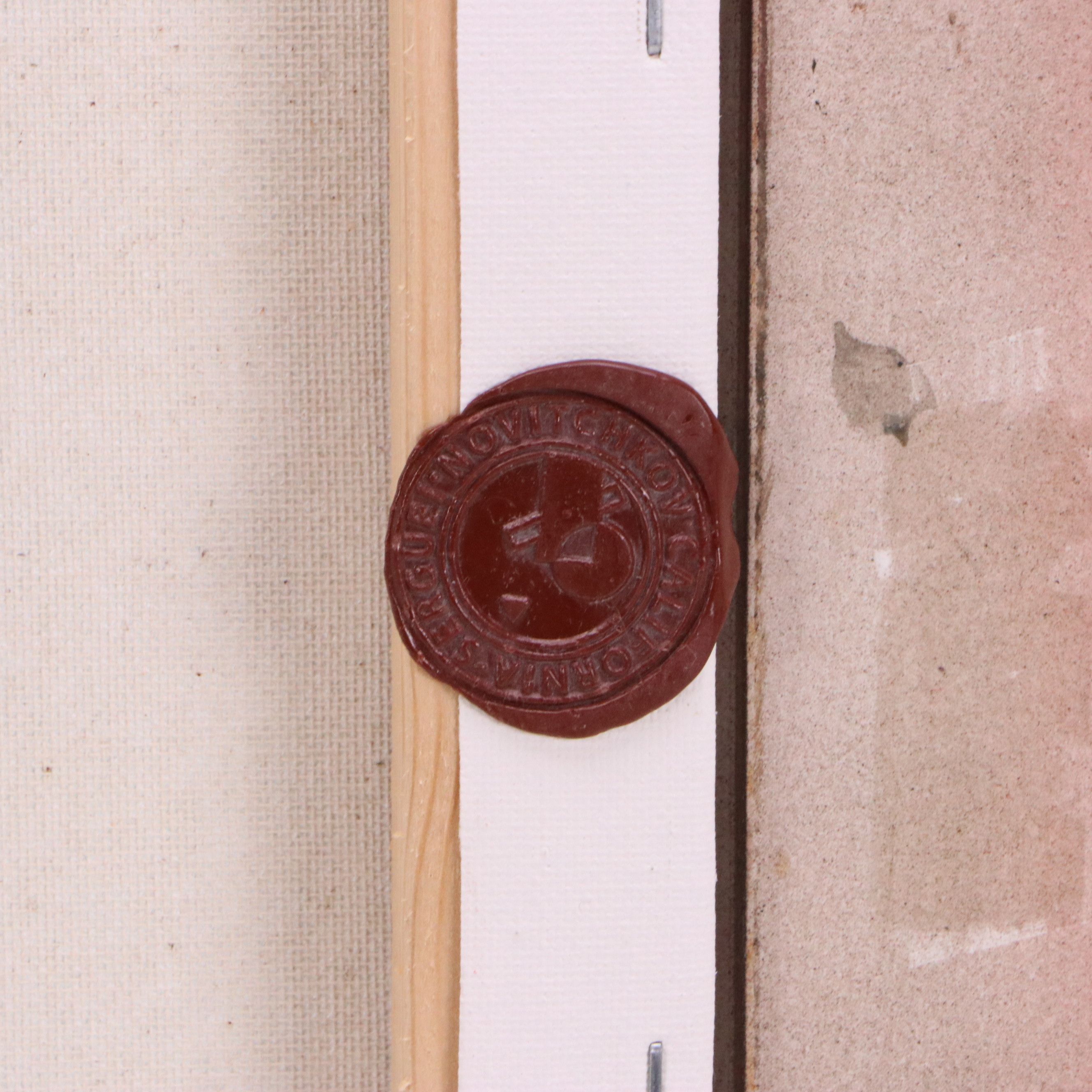 Serguei Novitchkov Oil Painting "Long Beach, California," 2026