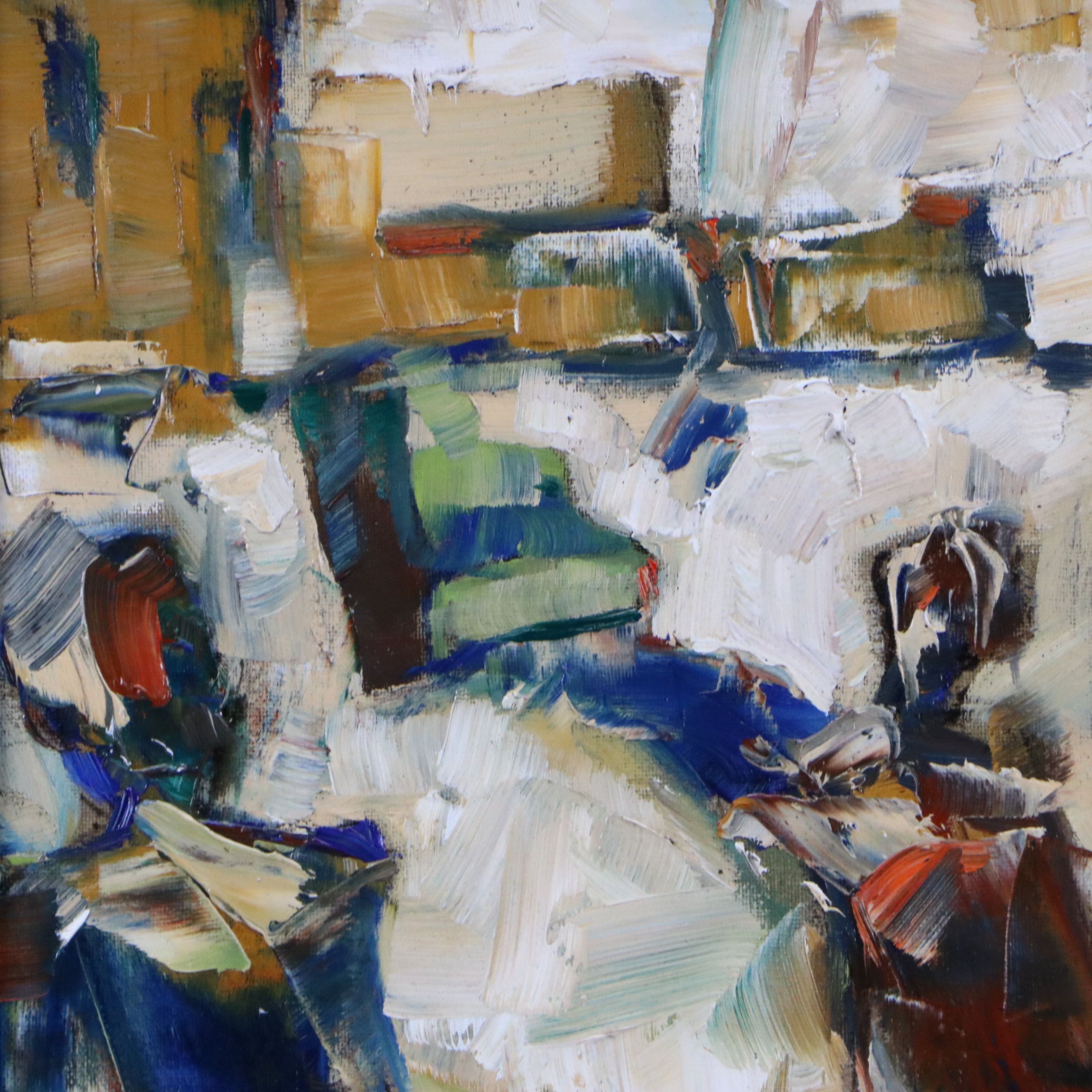 Serguei Novitchkov Oil Painting "Spiral Motion," 2026