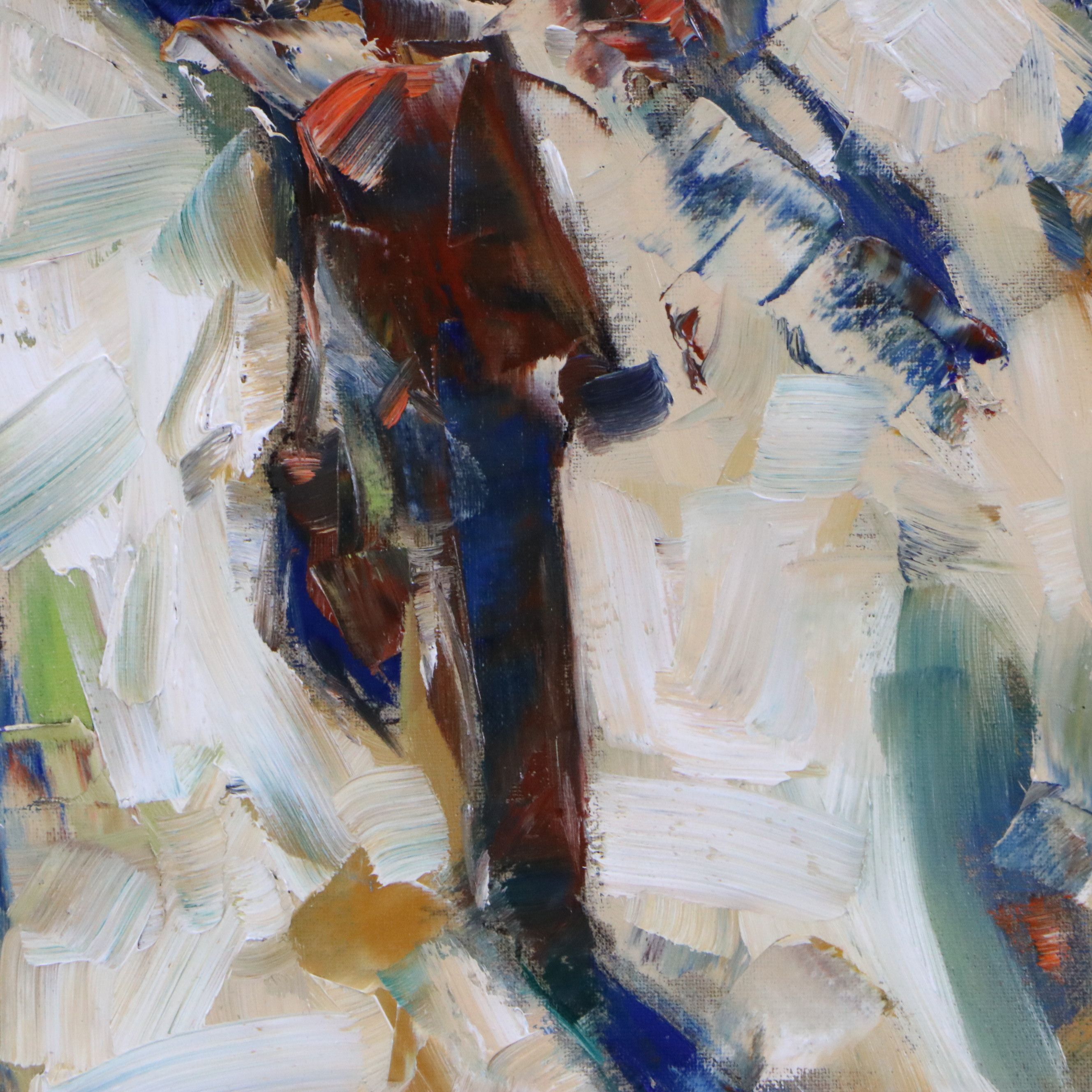 Serguei Novitchkov Oil Painting "Spiral Motion," 2026