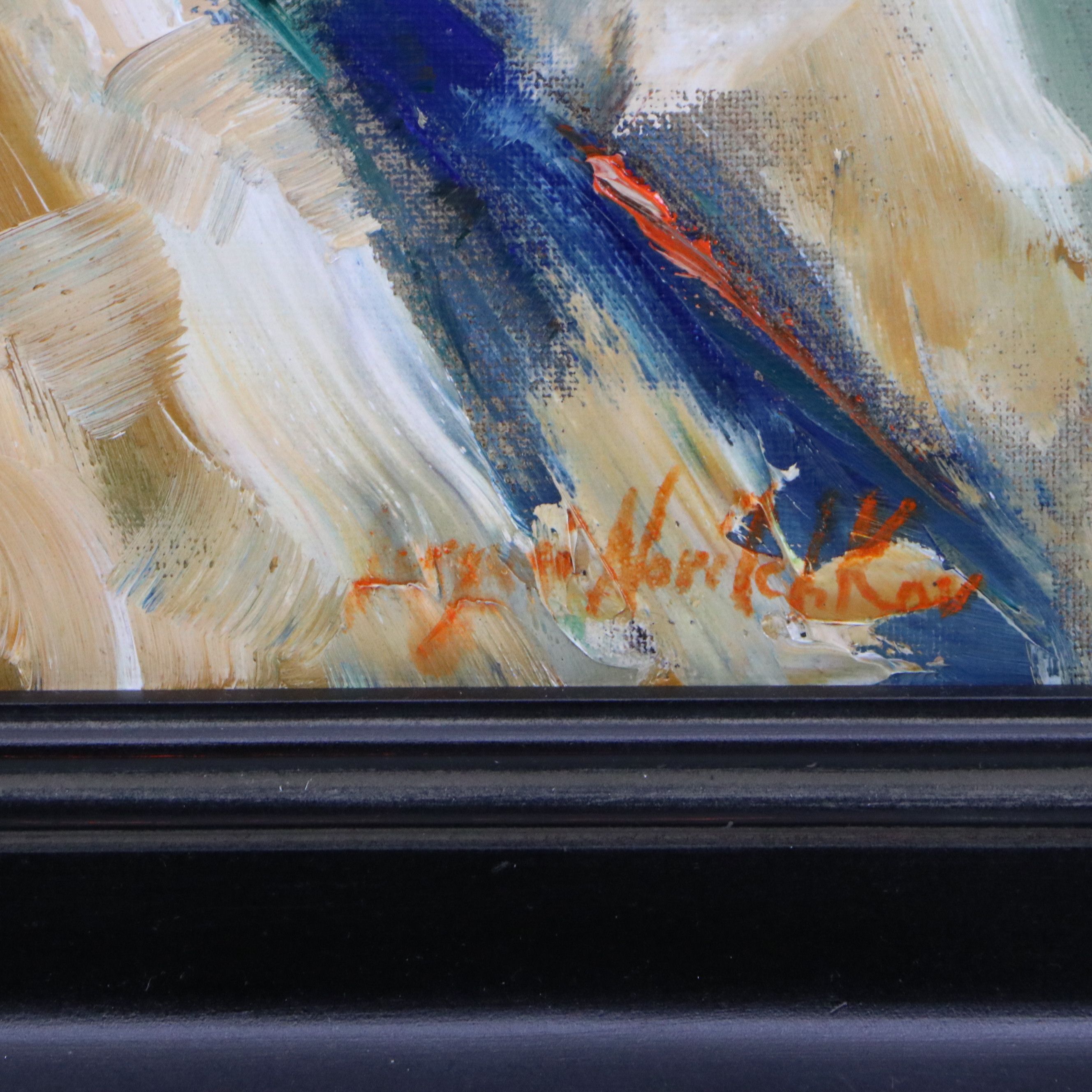 Serguei Novitchkov Oil Painting "Spiral Motion," 2026