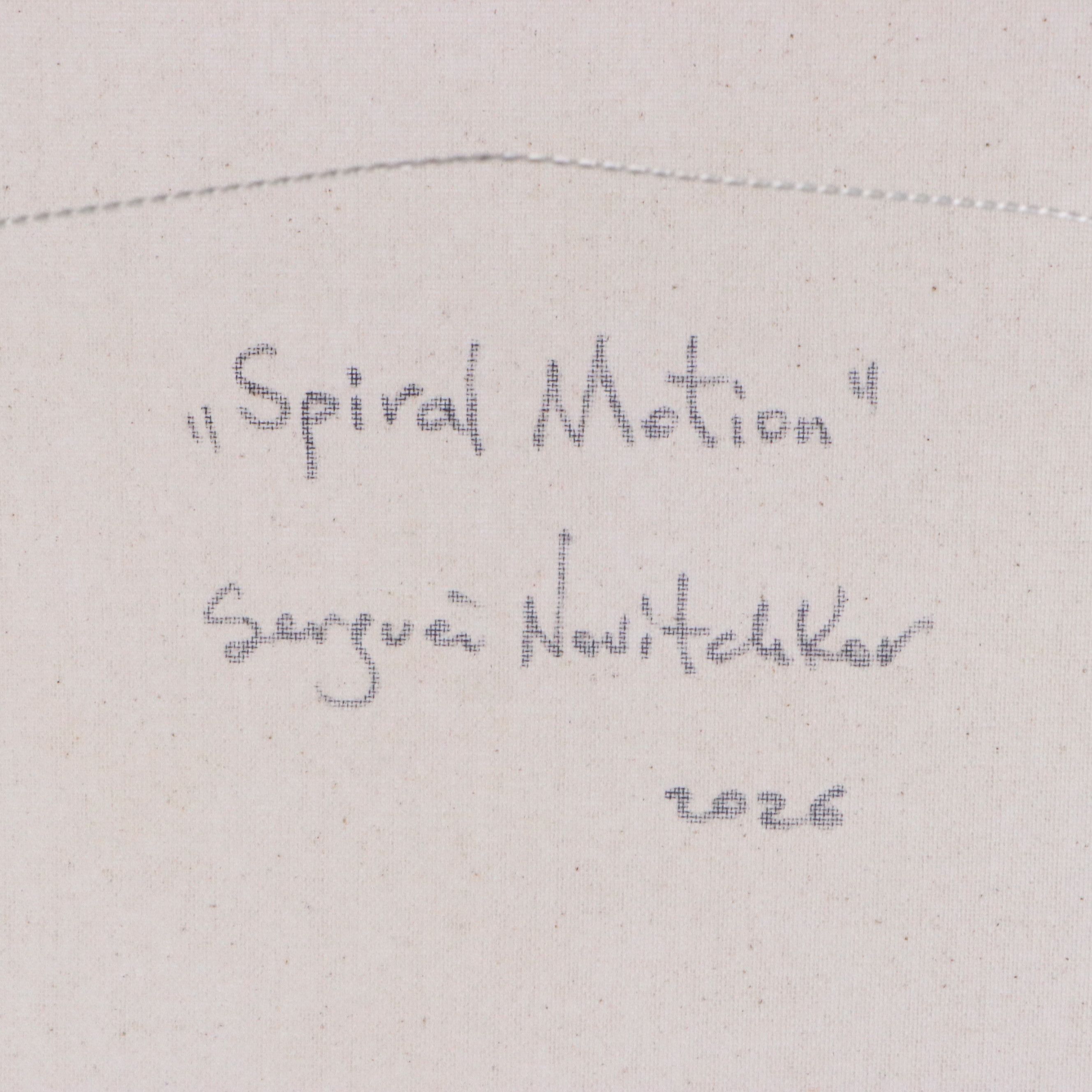 Serguei Novitchkov Oil Painting "Spiral Motion," 2026