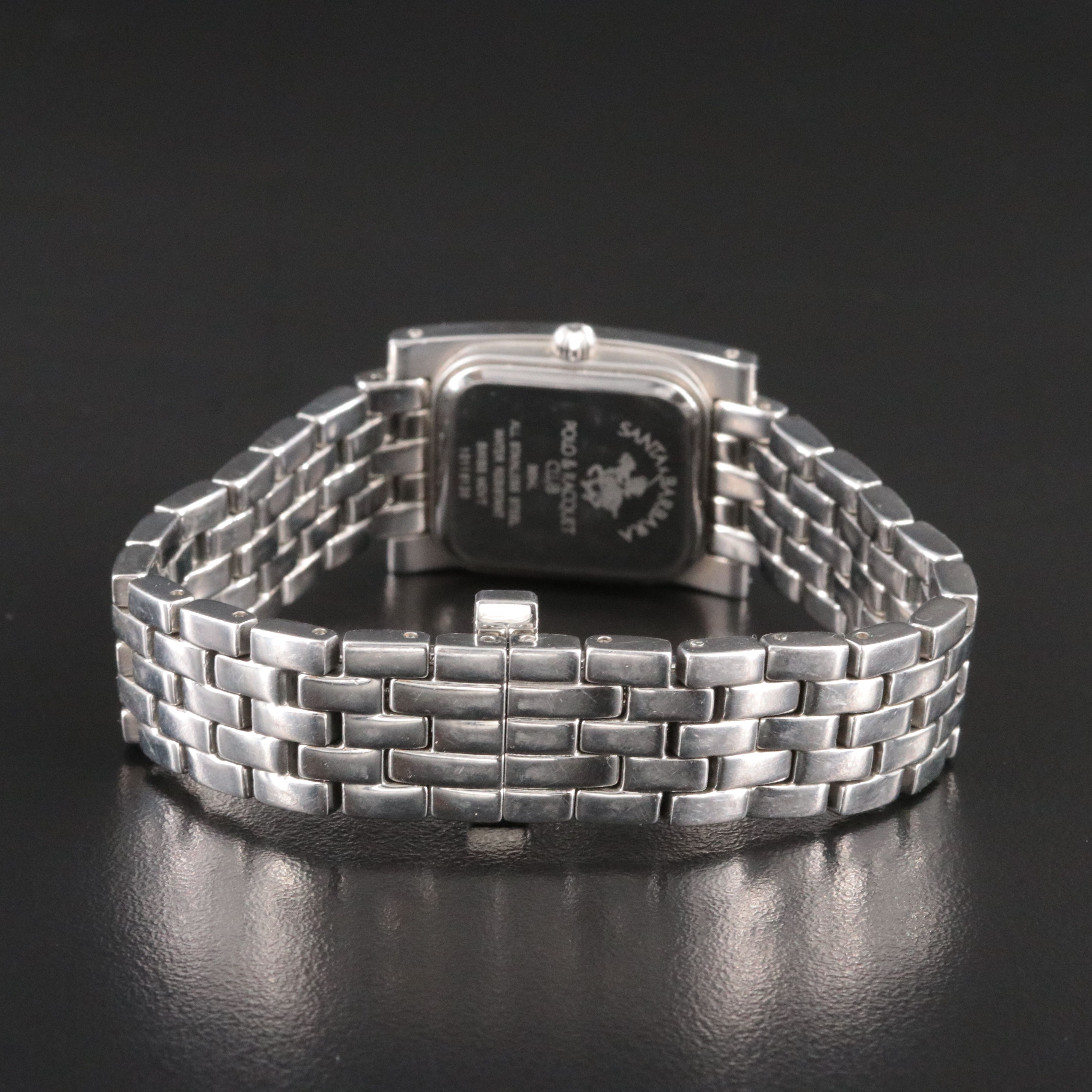 Mercedes Benz and Santa Barbara Polo & Racquet Club Stainless Steel Watch