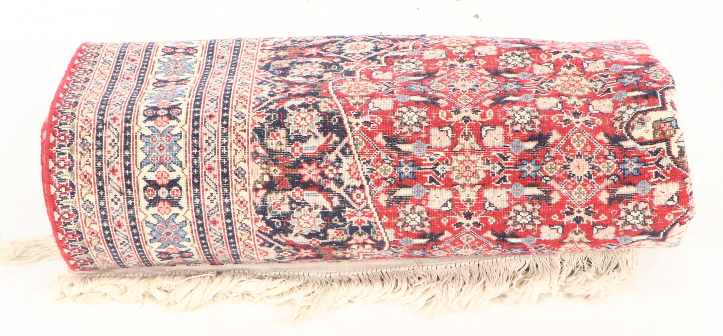 4'1 x 6'9 Hand-Knotted Persian Veramin Area Rug