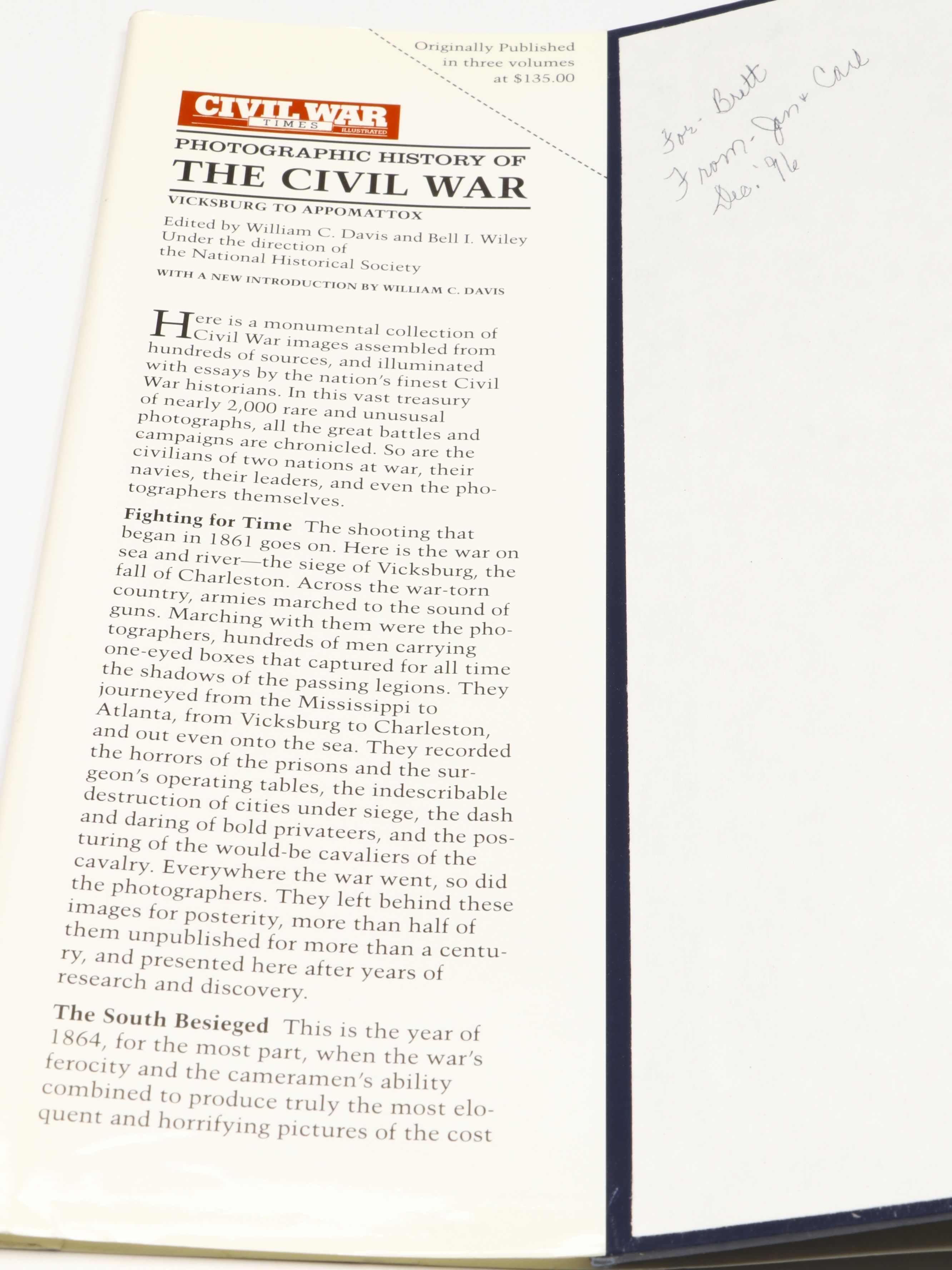 "A Picture History of the Civil War" with More Lincoln and Civil War Books