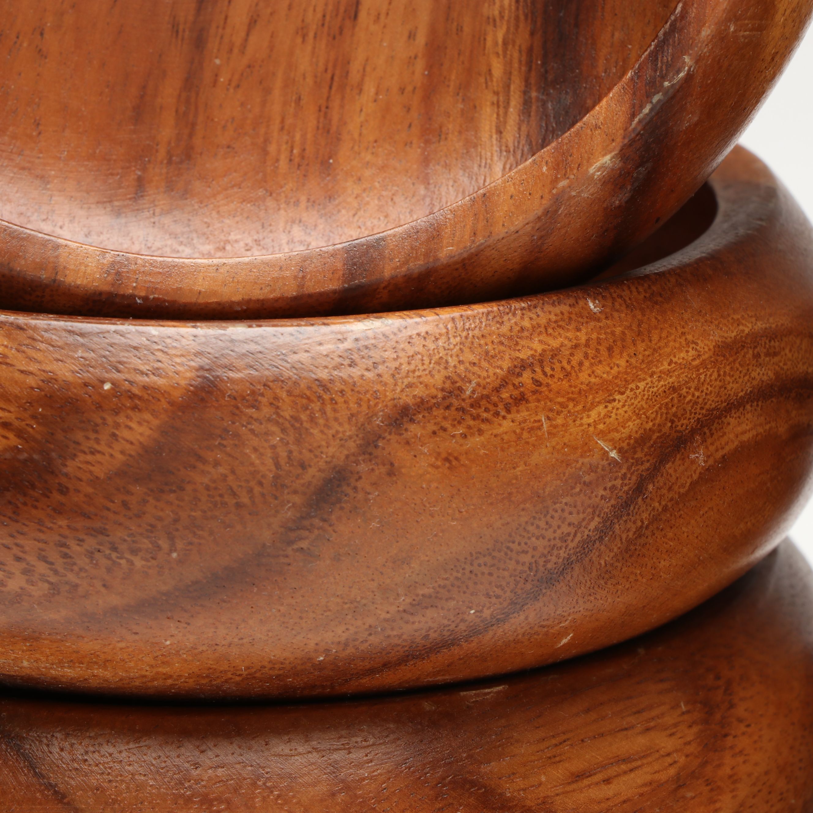 Mid Century Modern Style Wood Bowls and Trays