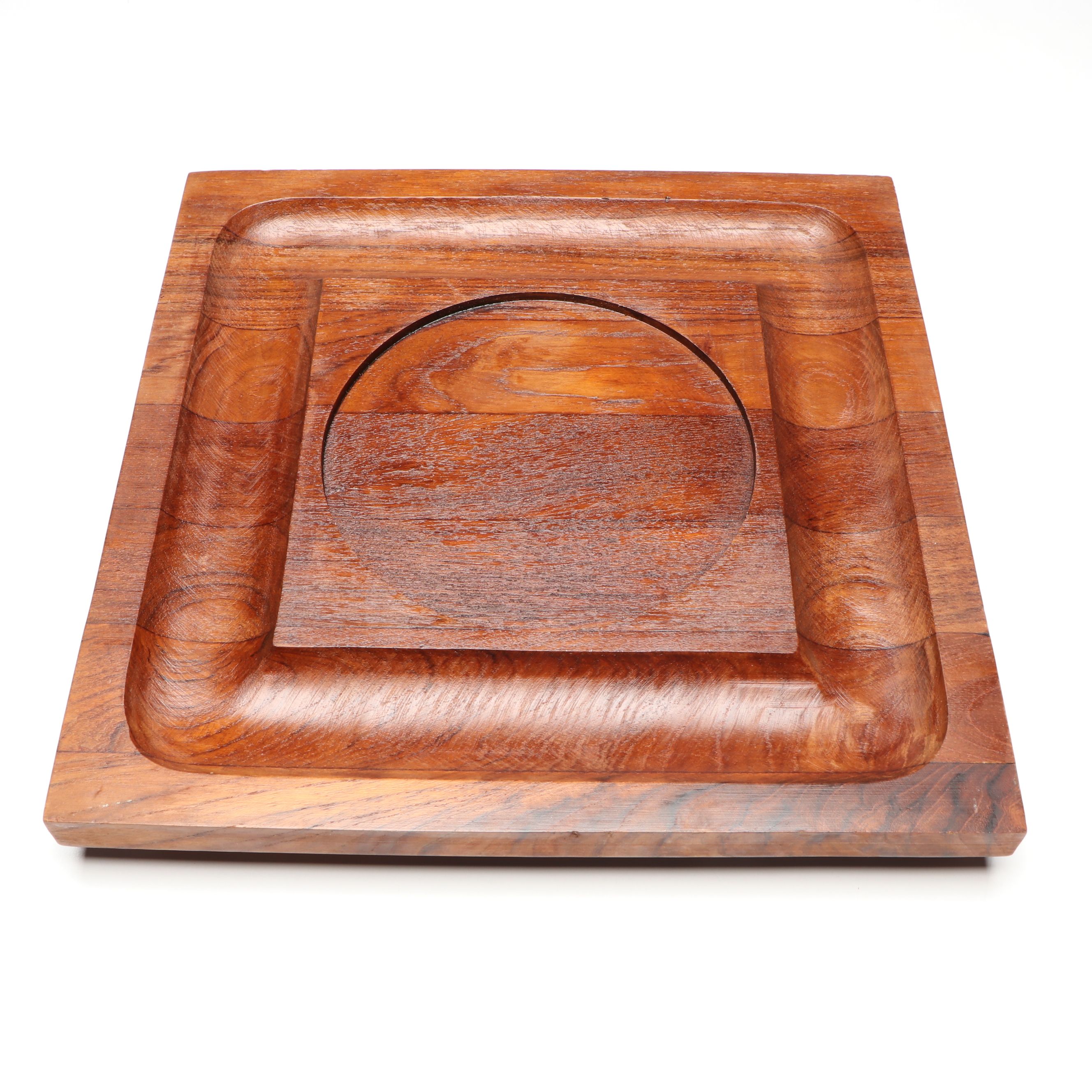 Mid Century Modern Style Wood Bowls and Trays