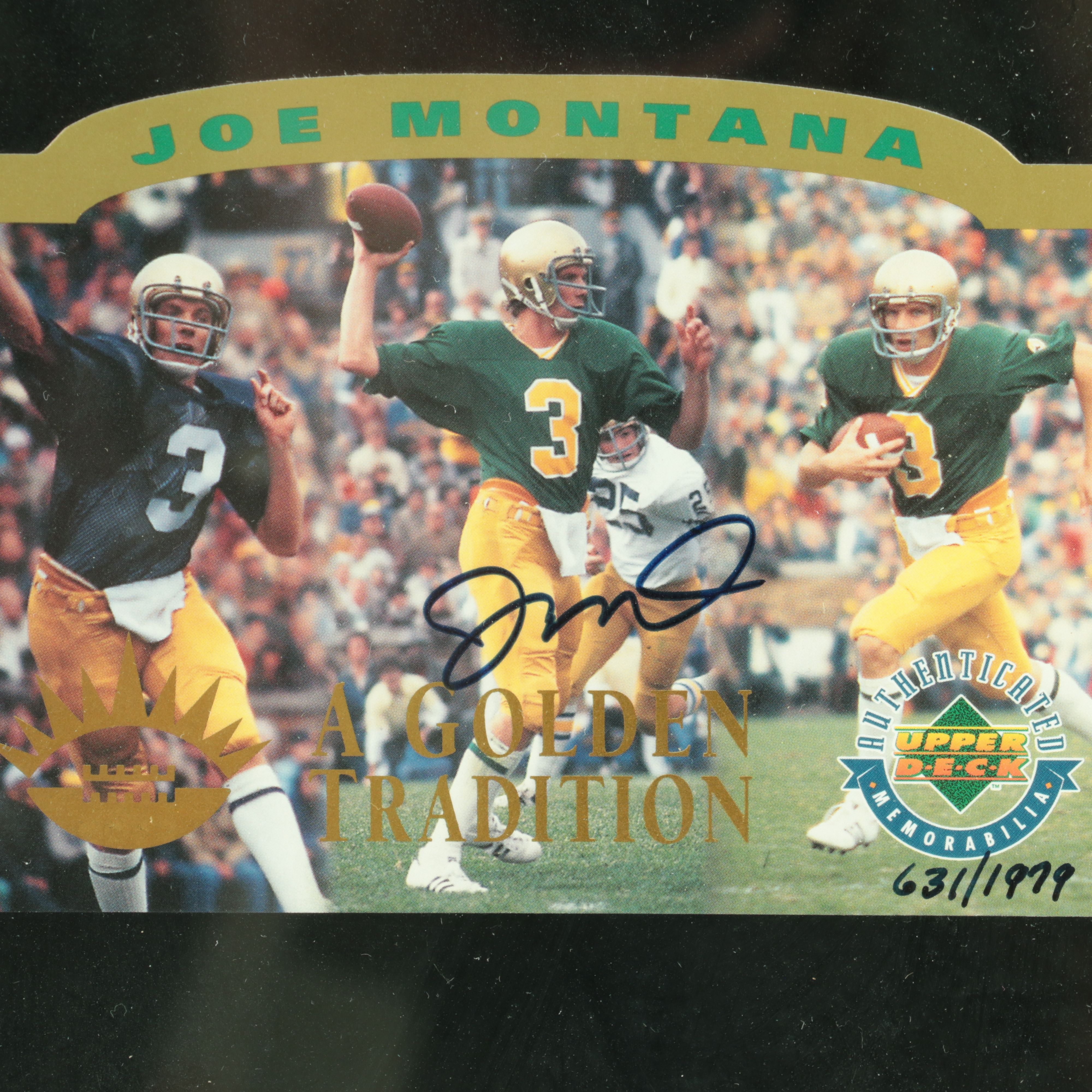 Ten Signatures of Sports Stars, Including Barry Bonds, John Wooden, Joe Montana