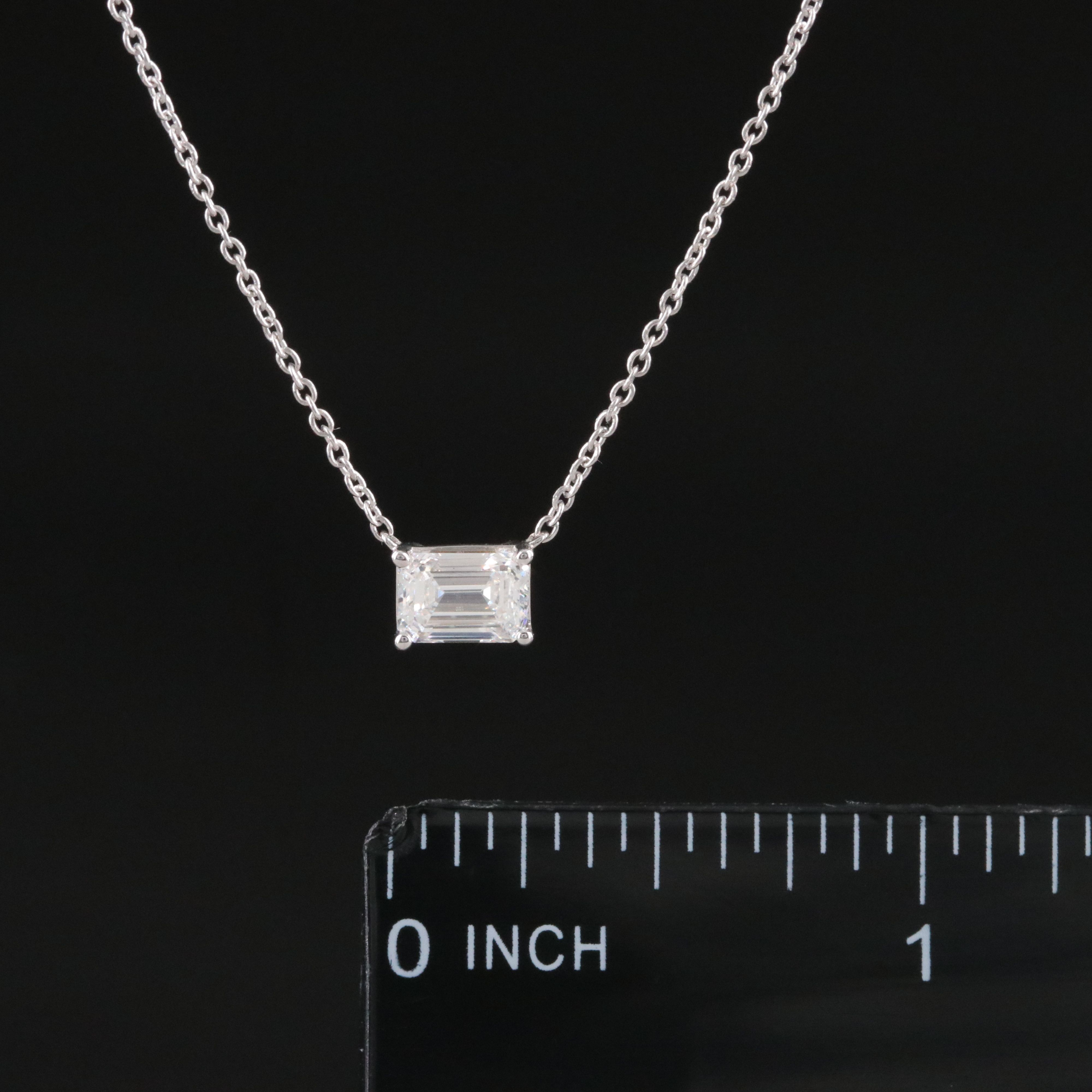 14K 0.70 CT Lab Grown Diamond Necklace