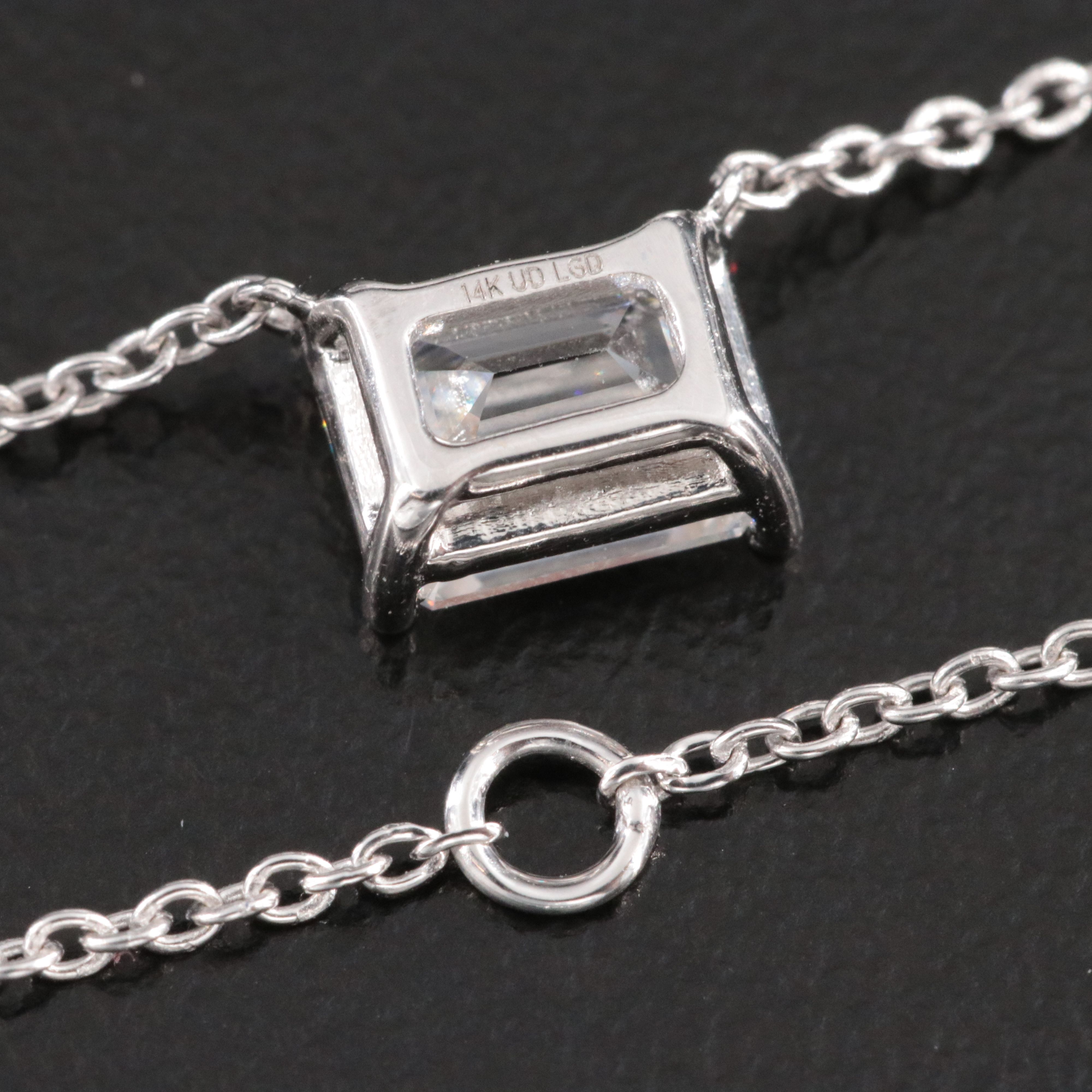 14K 0.70 CT Lab Grown Diamond Necklace