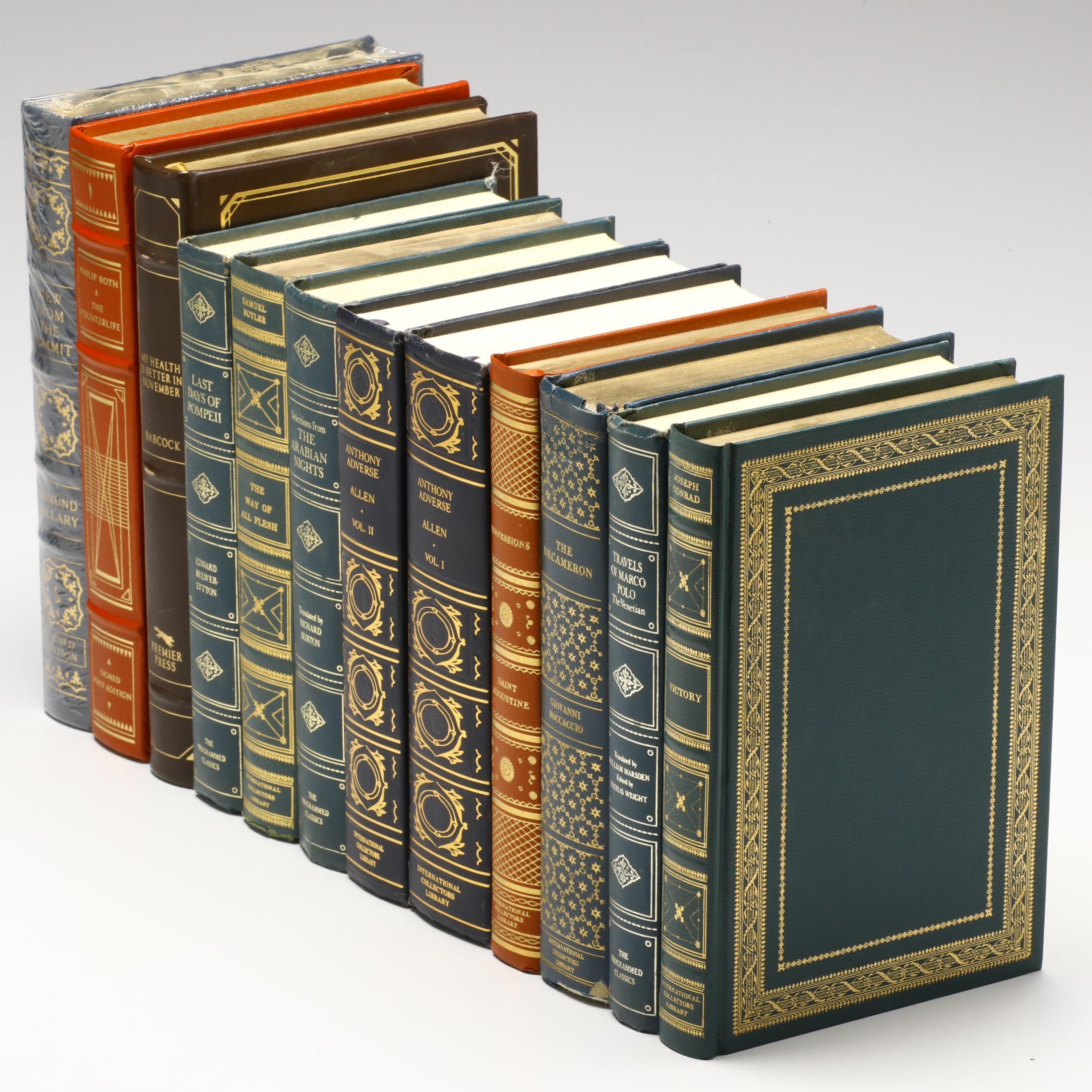 Signed First Edition "The Counterlife" by Philip Roth and More Books