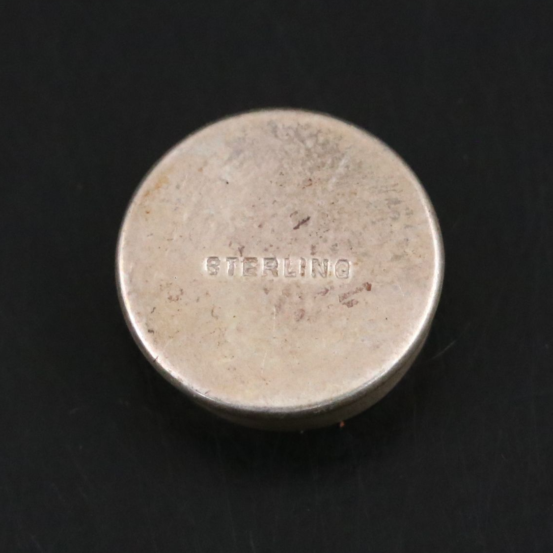 Gorham Sterling and Glass Communion Cruet with Box, 1895