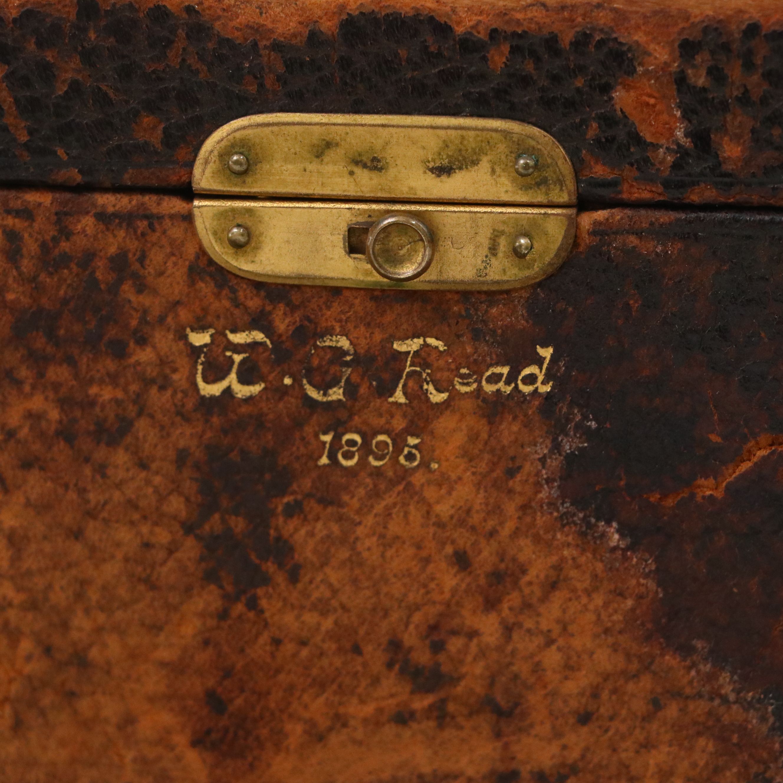 Gorham Sterling and Glass Communion Cruet with Box, 1895