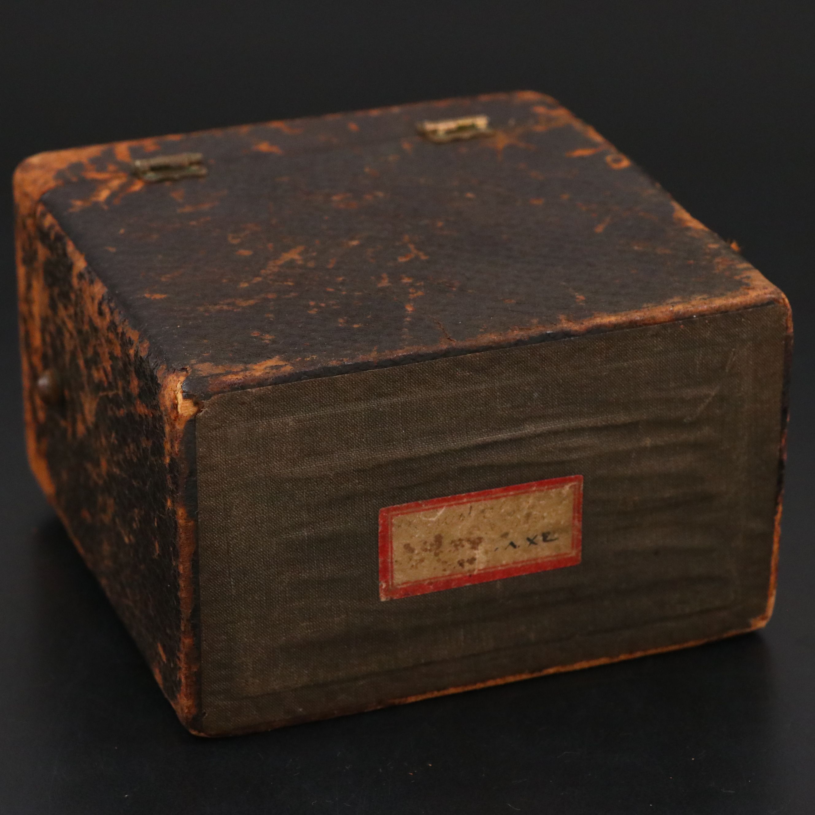 Gorham Sterling and Glass Communion Cruet with Box, 1895