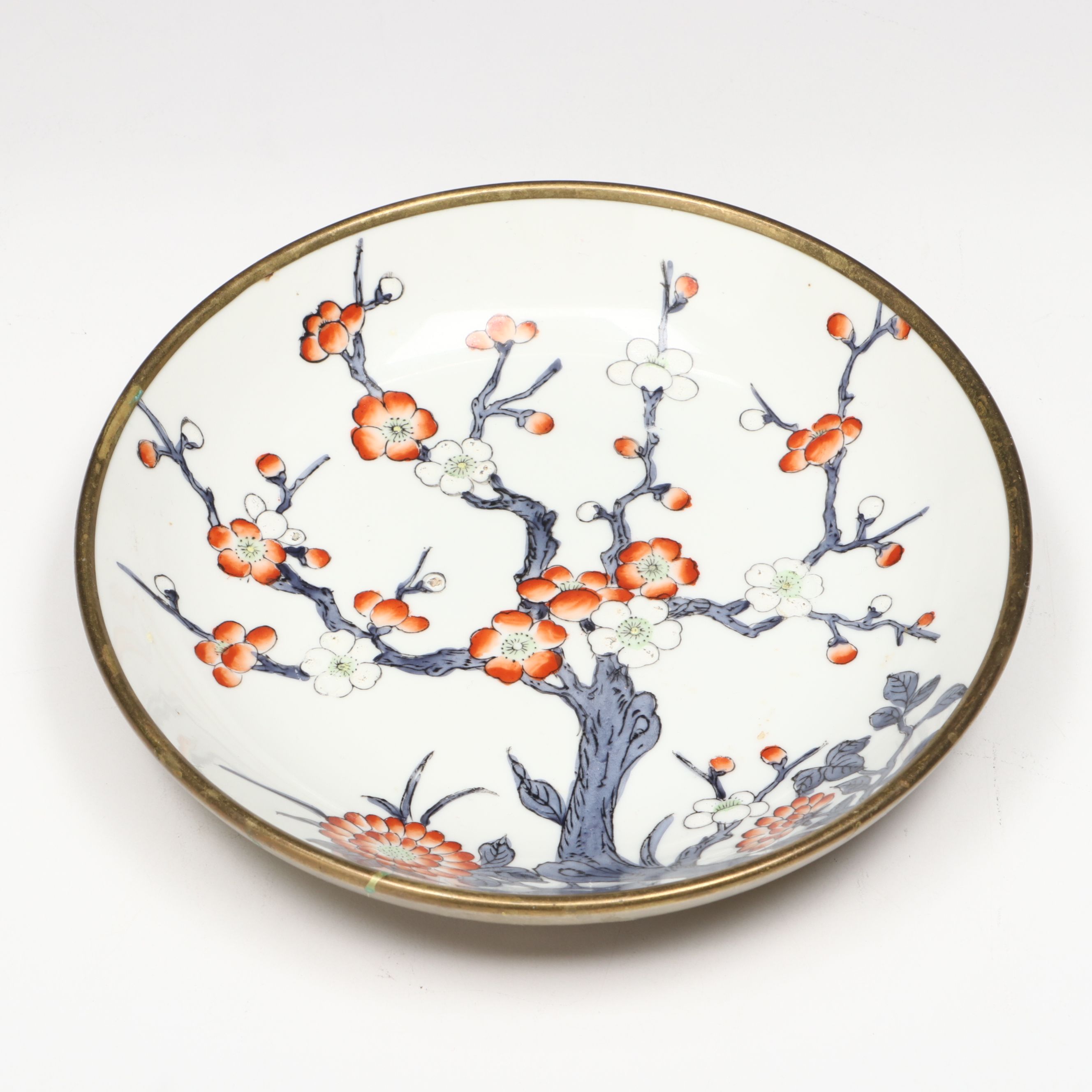 Nora Fenton Design and Other Metal-Rimmed Porcelain Bowls