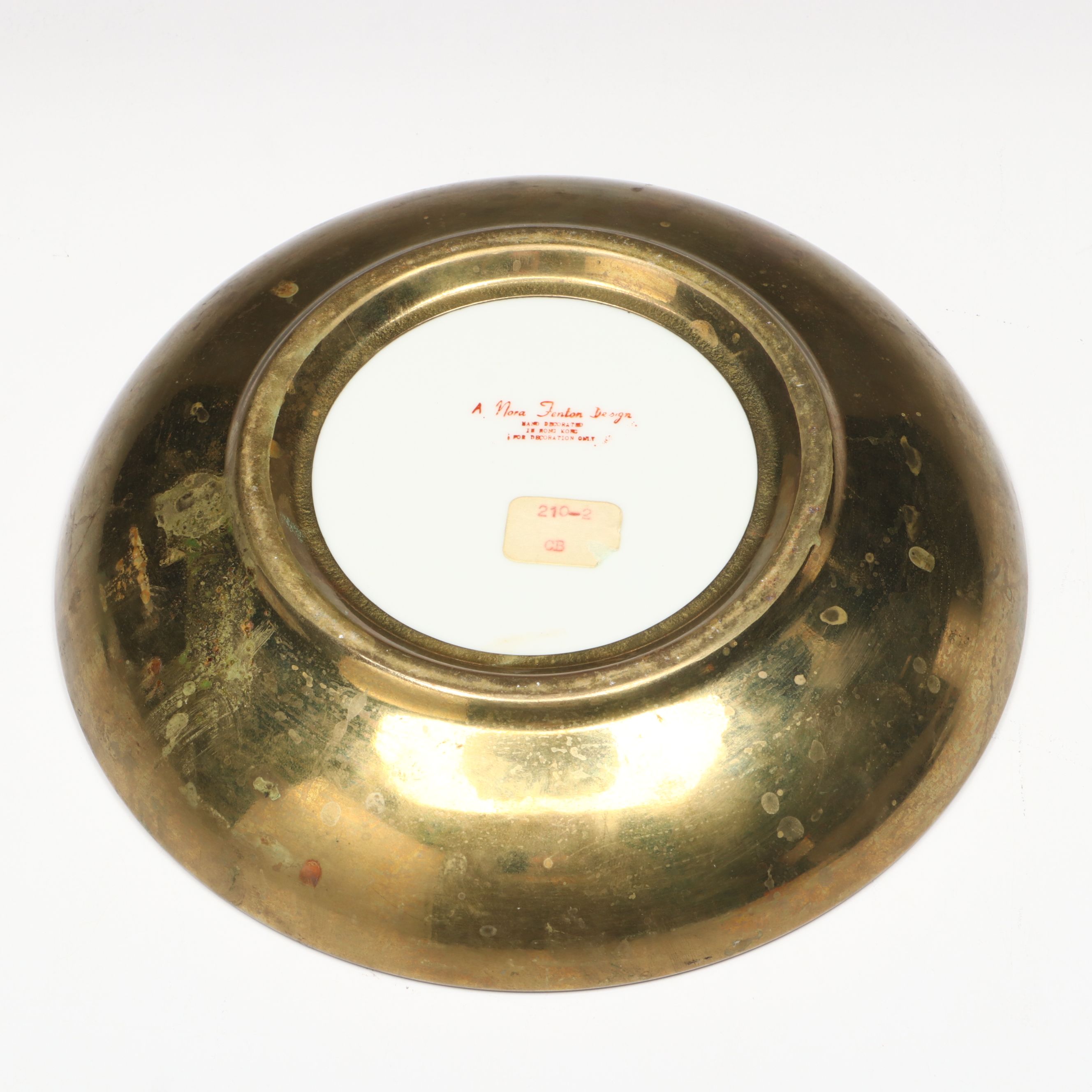 Nora Fenton Design and Other Metal-Rimmed Porcelain Bowls