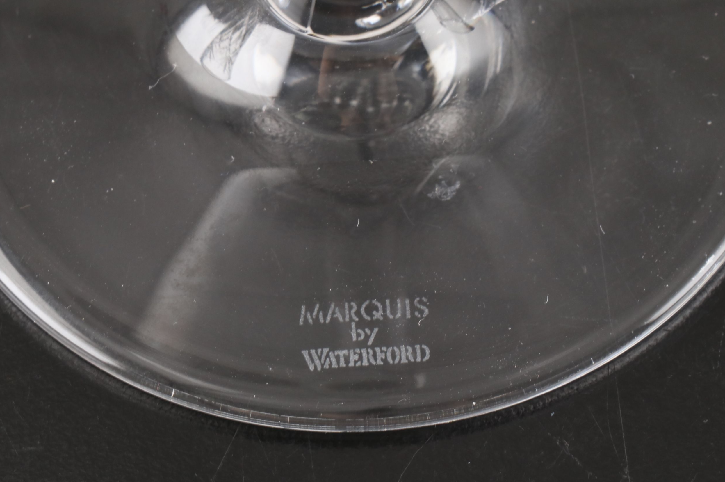 Marquis by Waterford "Vintage" Wine Glasses and More Crystal Bar Accessories