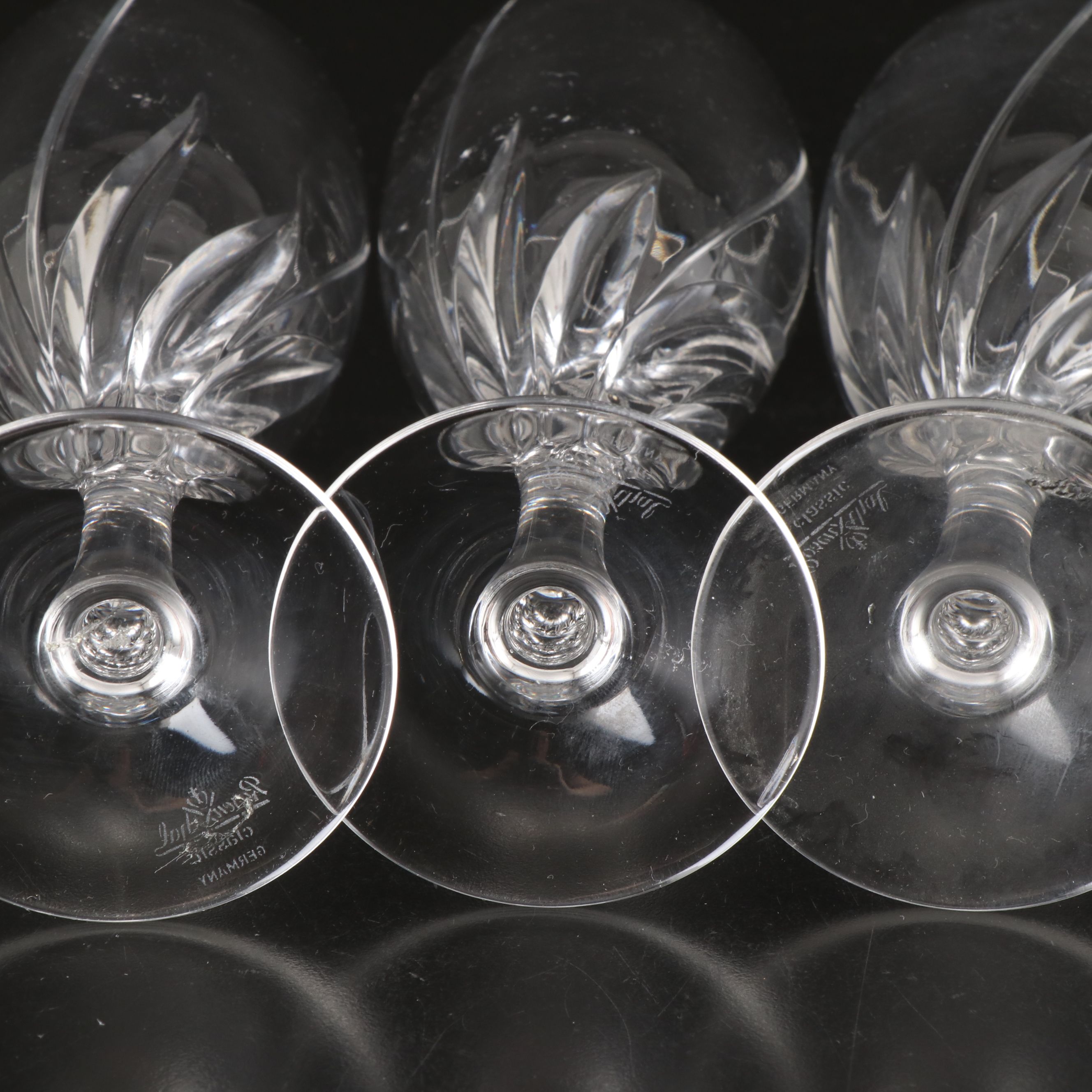 Marquis by Waterford "Vintage" Wine Glasses and More Crystal Bar Accessories