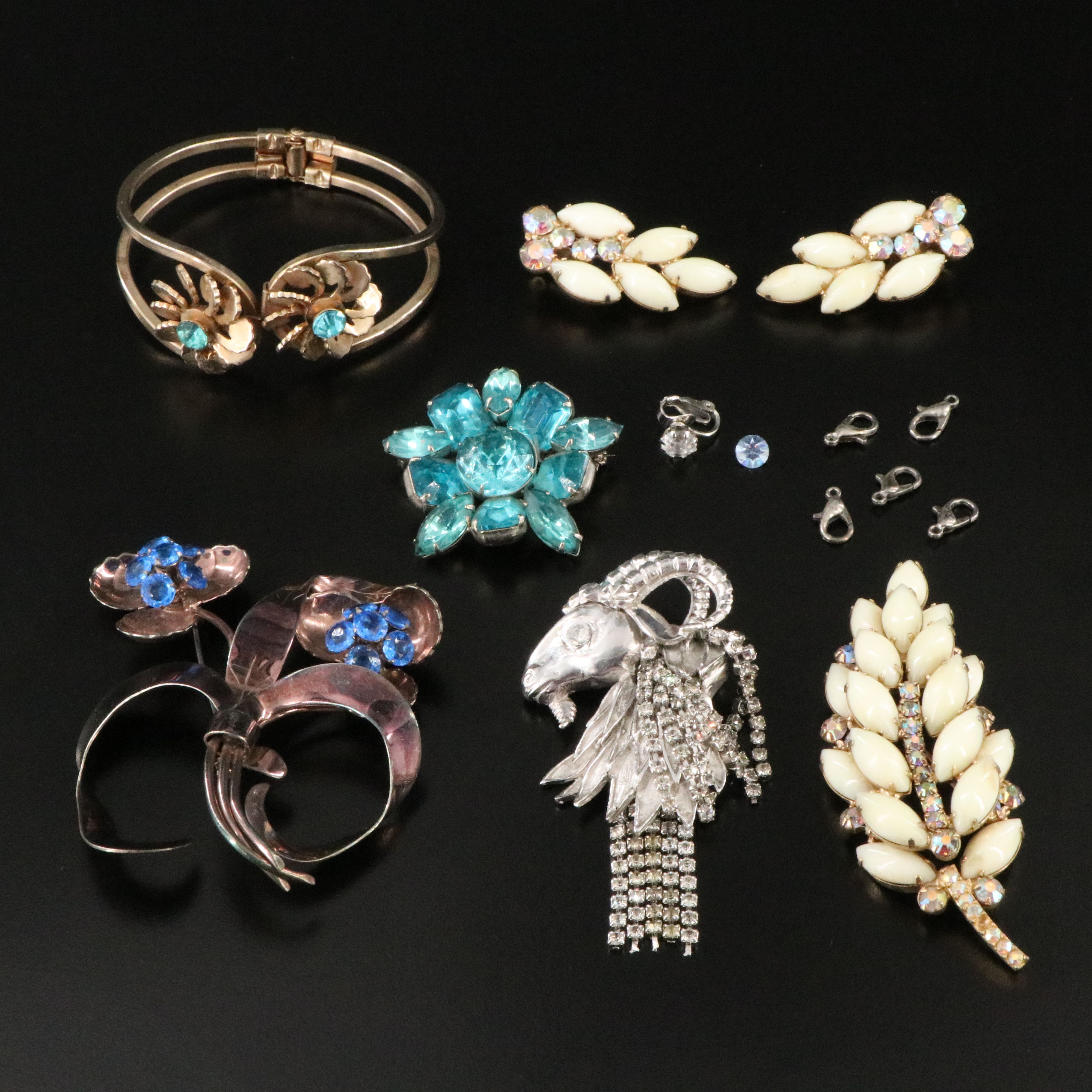 1960s Delizza, Juliana and Sterling Featured in Vintage Jewelry Collection