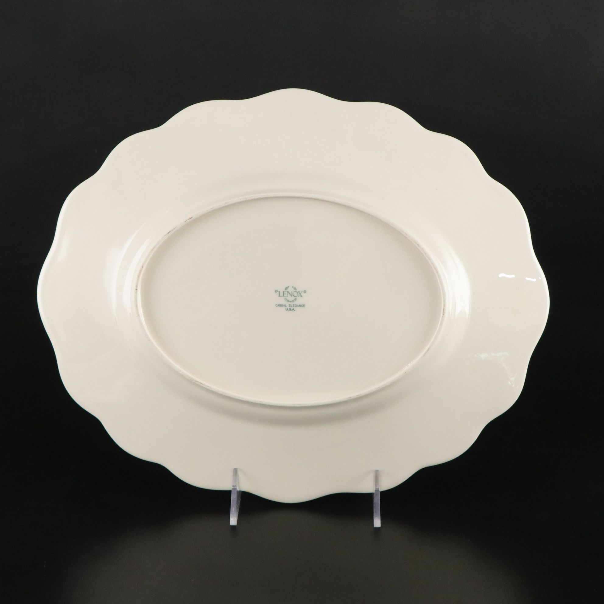 Lenox "Casual Elegance" Porcelain Dinnerware Set with Serving Platters