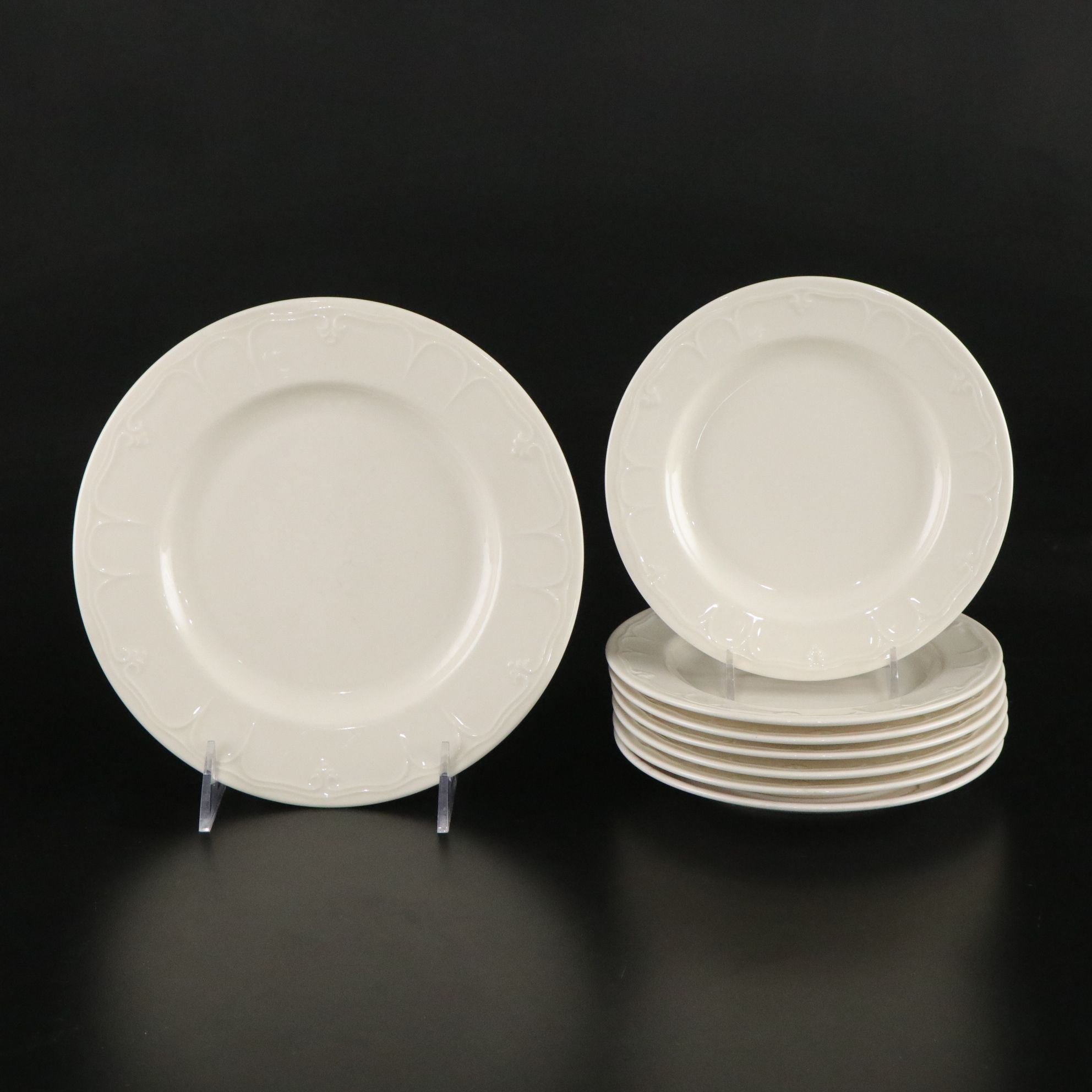 Lenox "Casual Elegance" Porcelain Dinnerware Set with Serving Platters