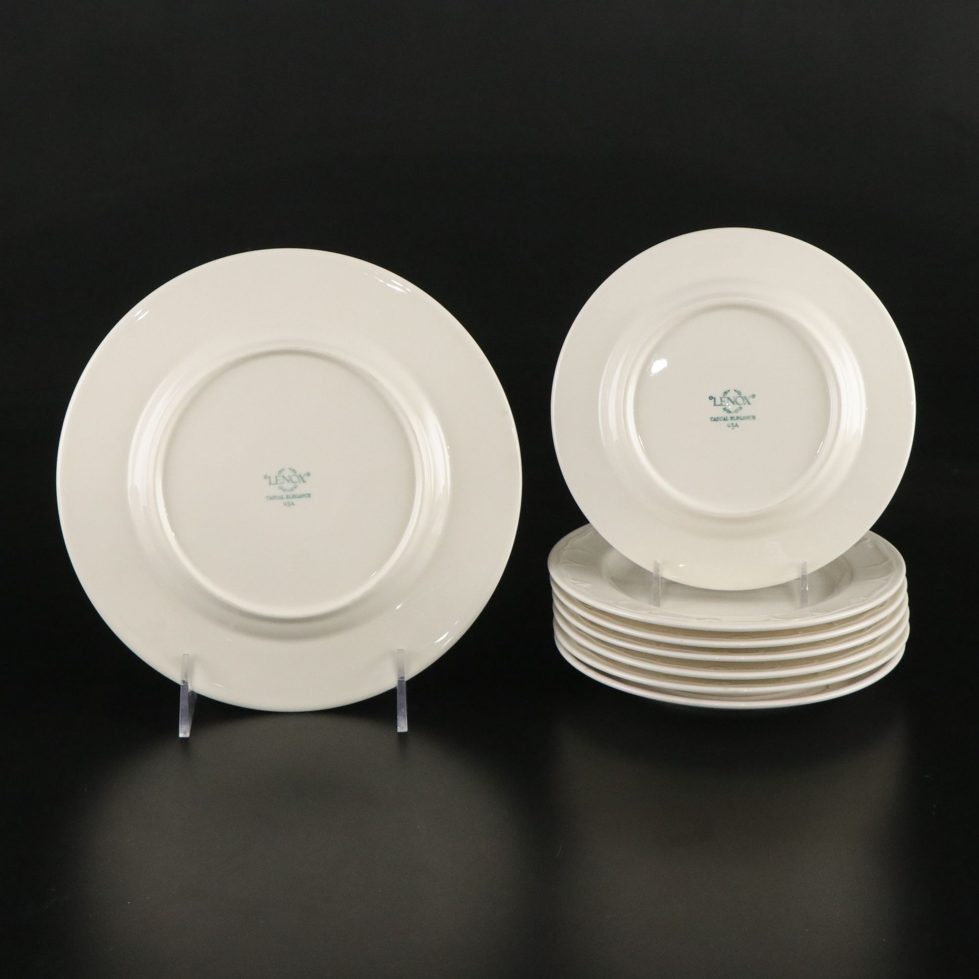 Lenox "Casual Elegance" Porcelain Dinnerware Set with Serving Platters
