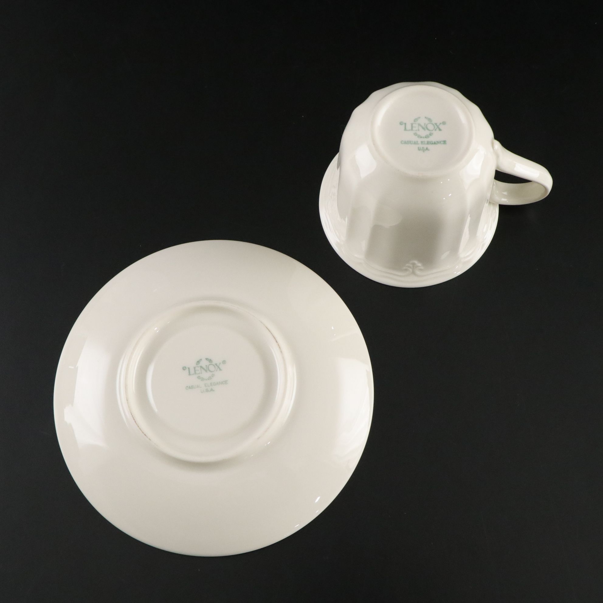 Lenox "Casual Elegance" Porcelain Dinnerware Set with Serving Platters