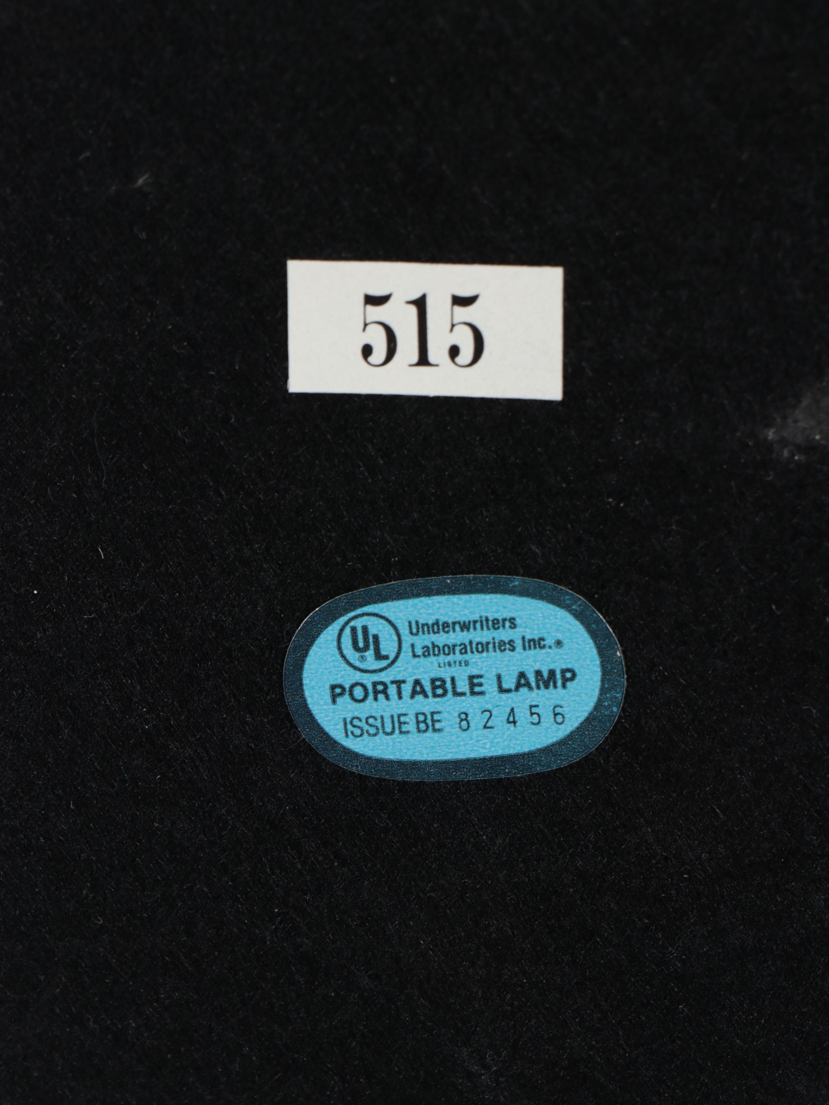 Memphis Style Polished Steel and Iron Table Lamp