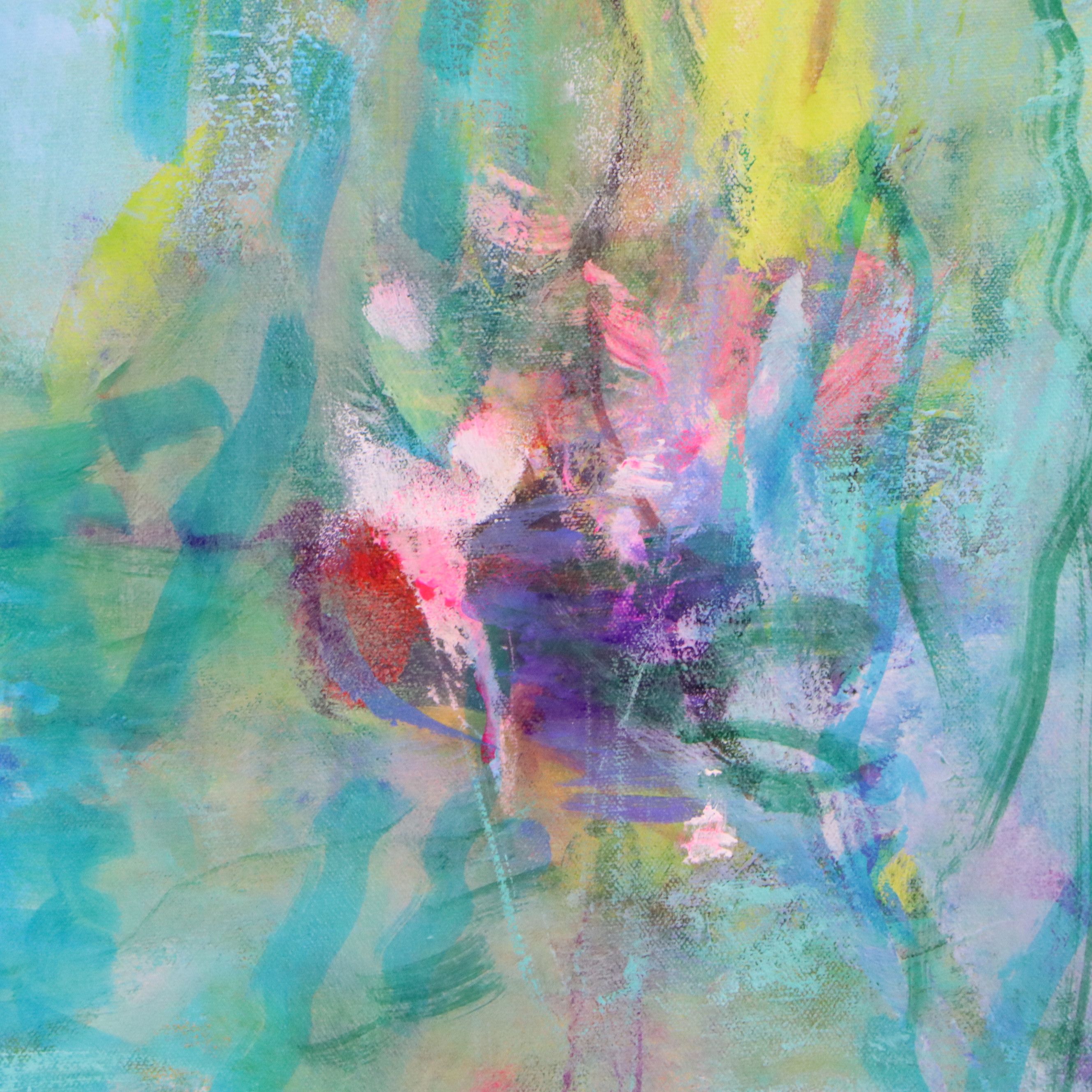 Mark Whitmarsh Acrylic Painting "Sunny Side," 21st Century