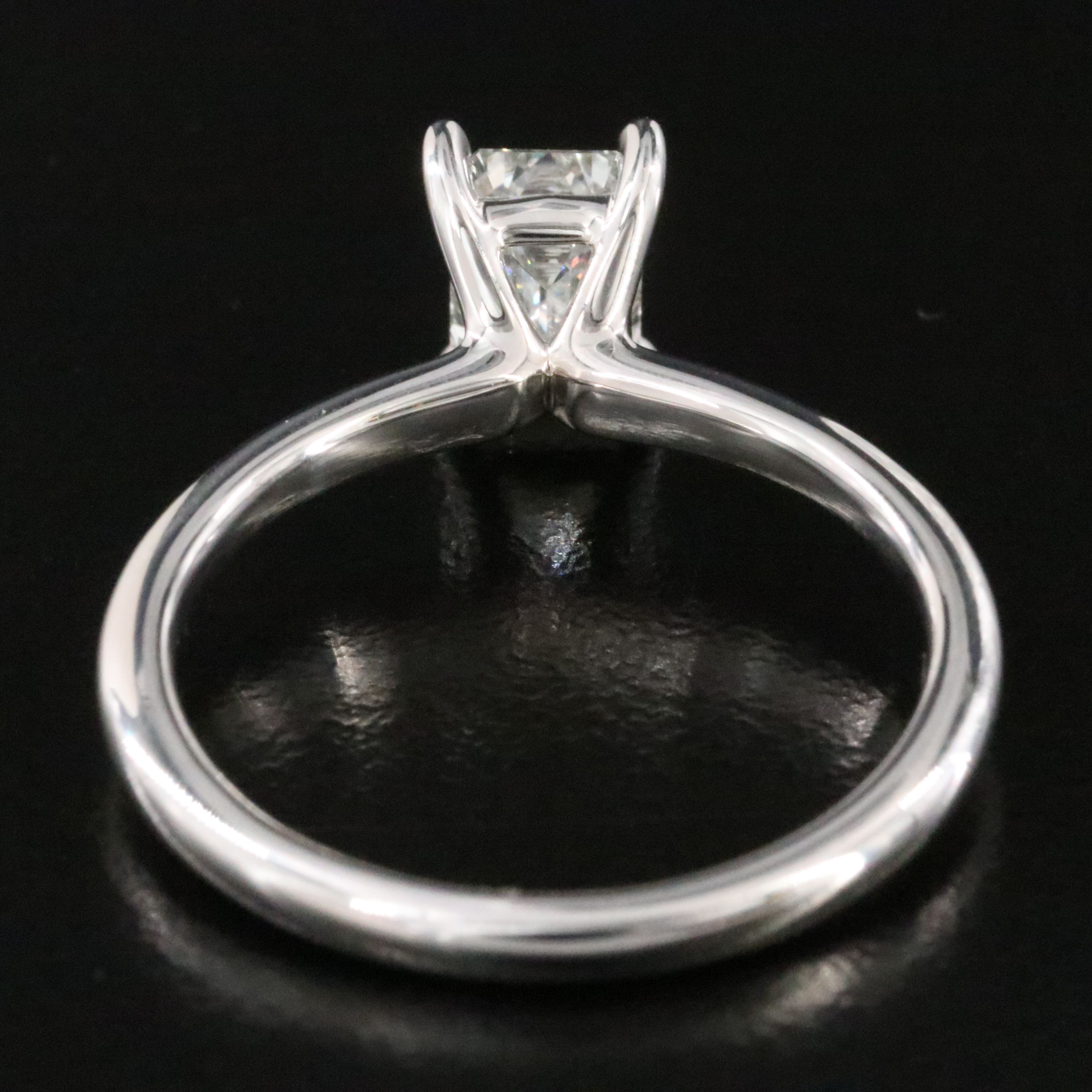 14K 1.00 CT Lab Grown Diamond Solitaire Ring with Online IGI Report