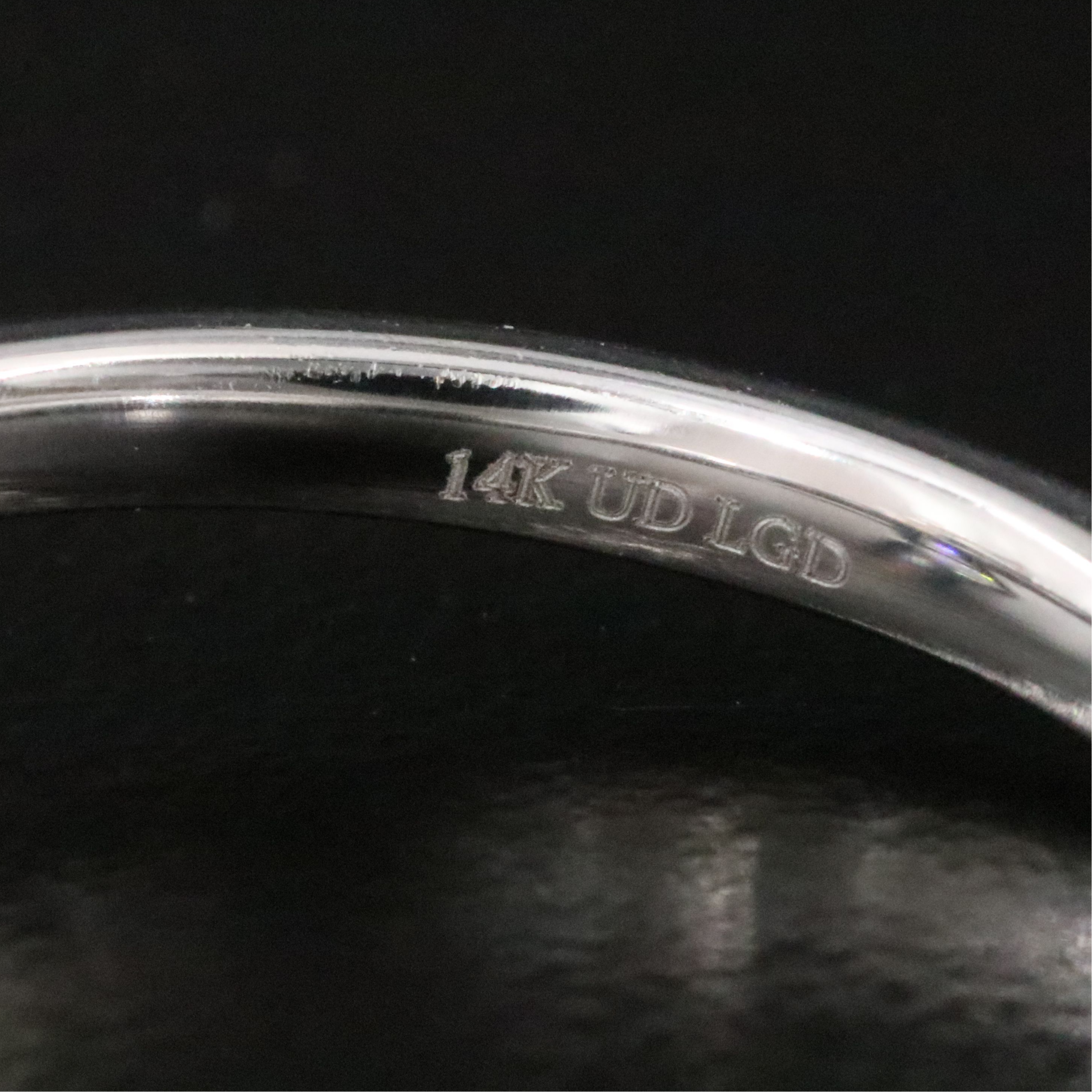 14K 1.00 CT Lab Grown Diamond Solitaire Ring with Online IGI Report