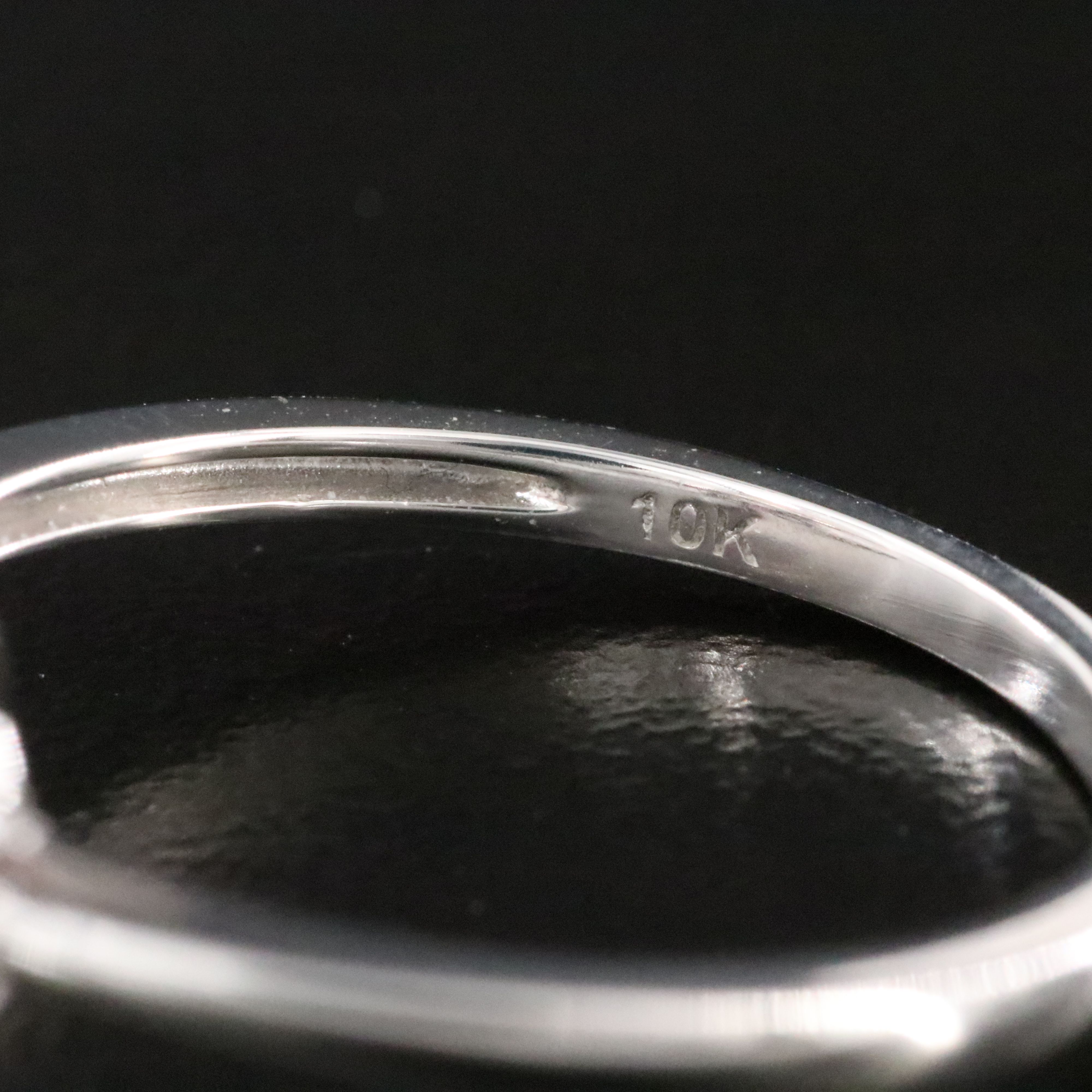 10K Pink Sapphire and Diamond Floral Ring