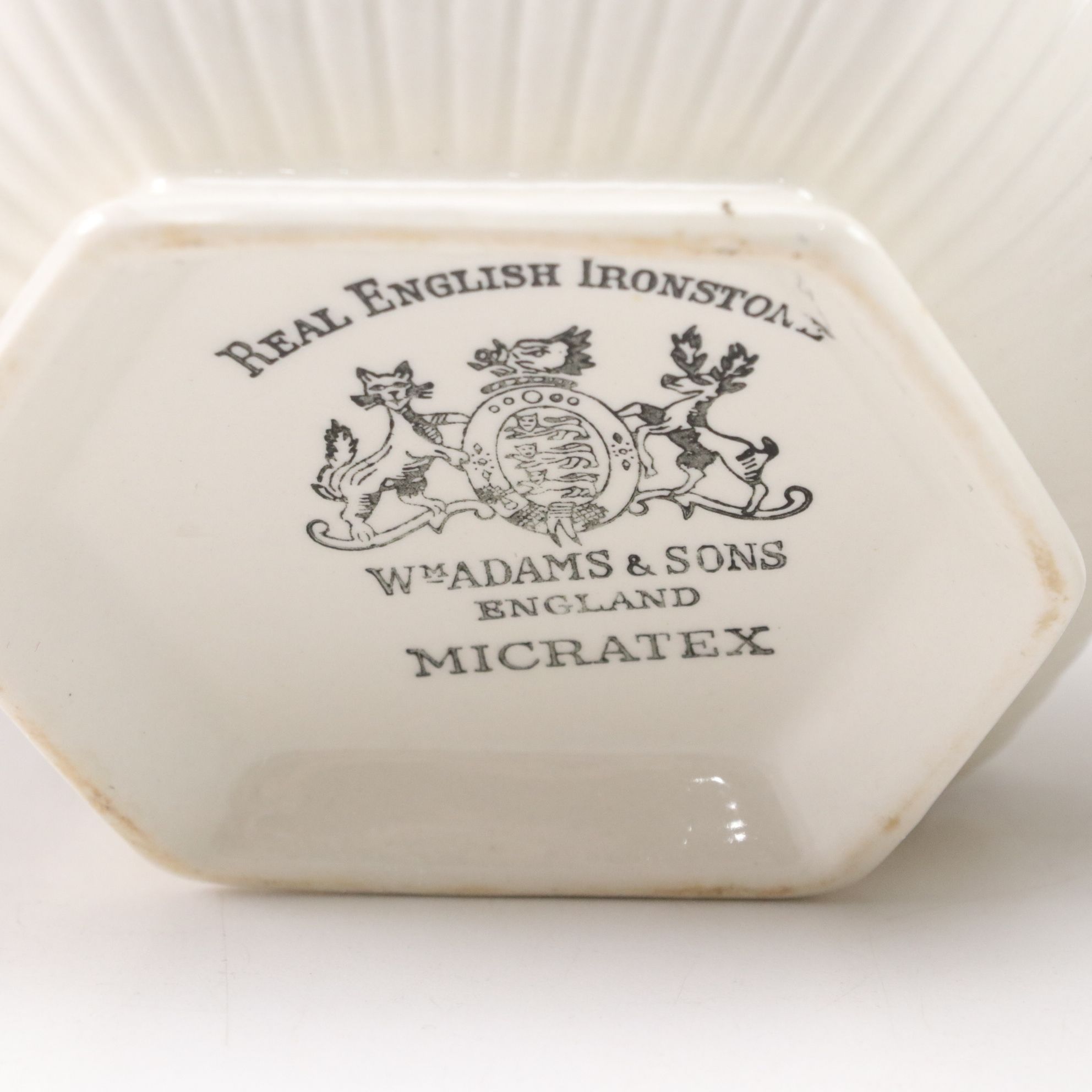 Crate & Barrel "Autumn Leaf" Plates with Adams & Sons "Empress" Creamer & Sugar