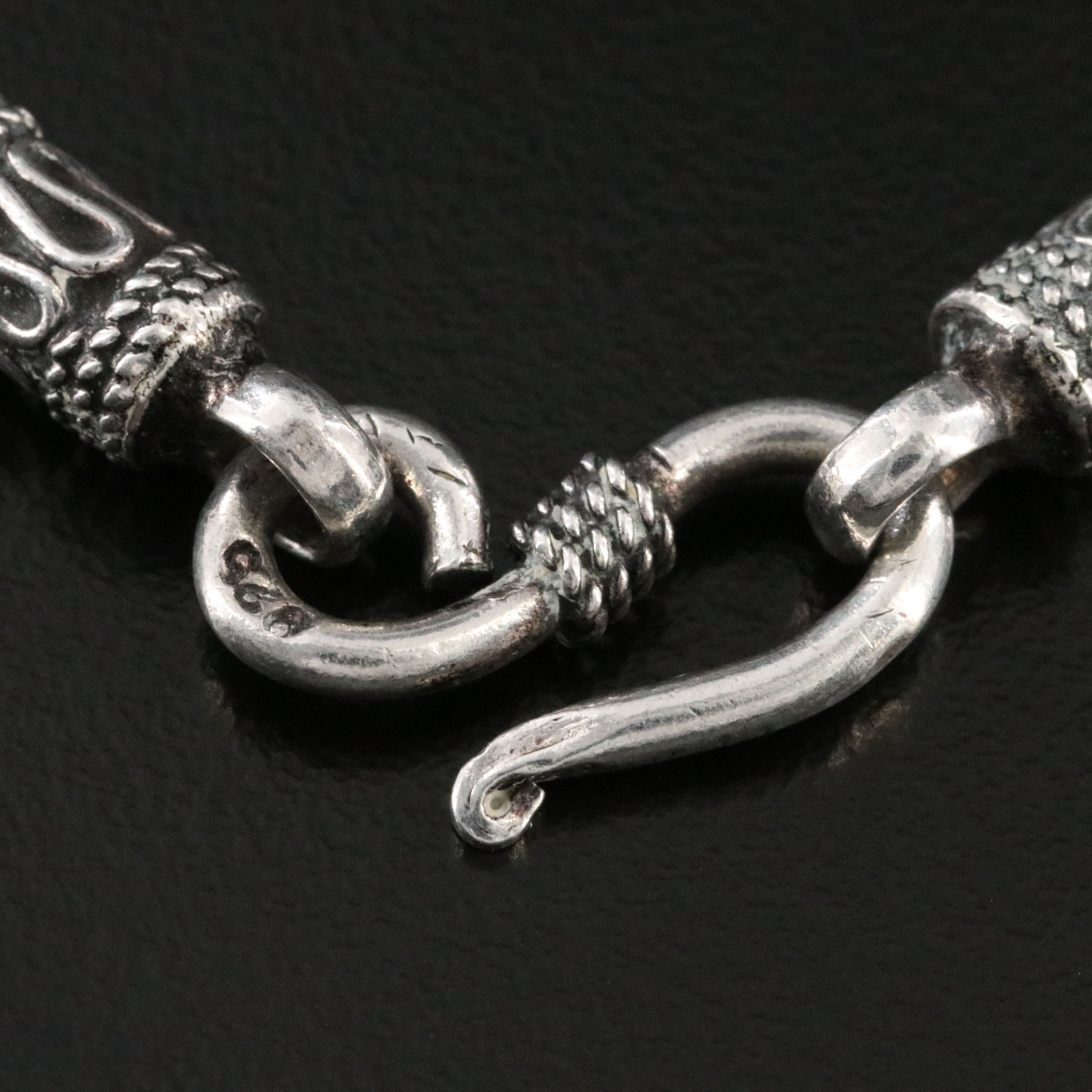 Sterling Byzantine Chain Necklace