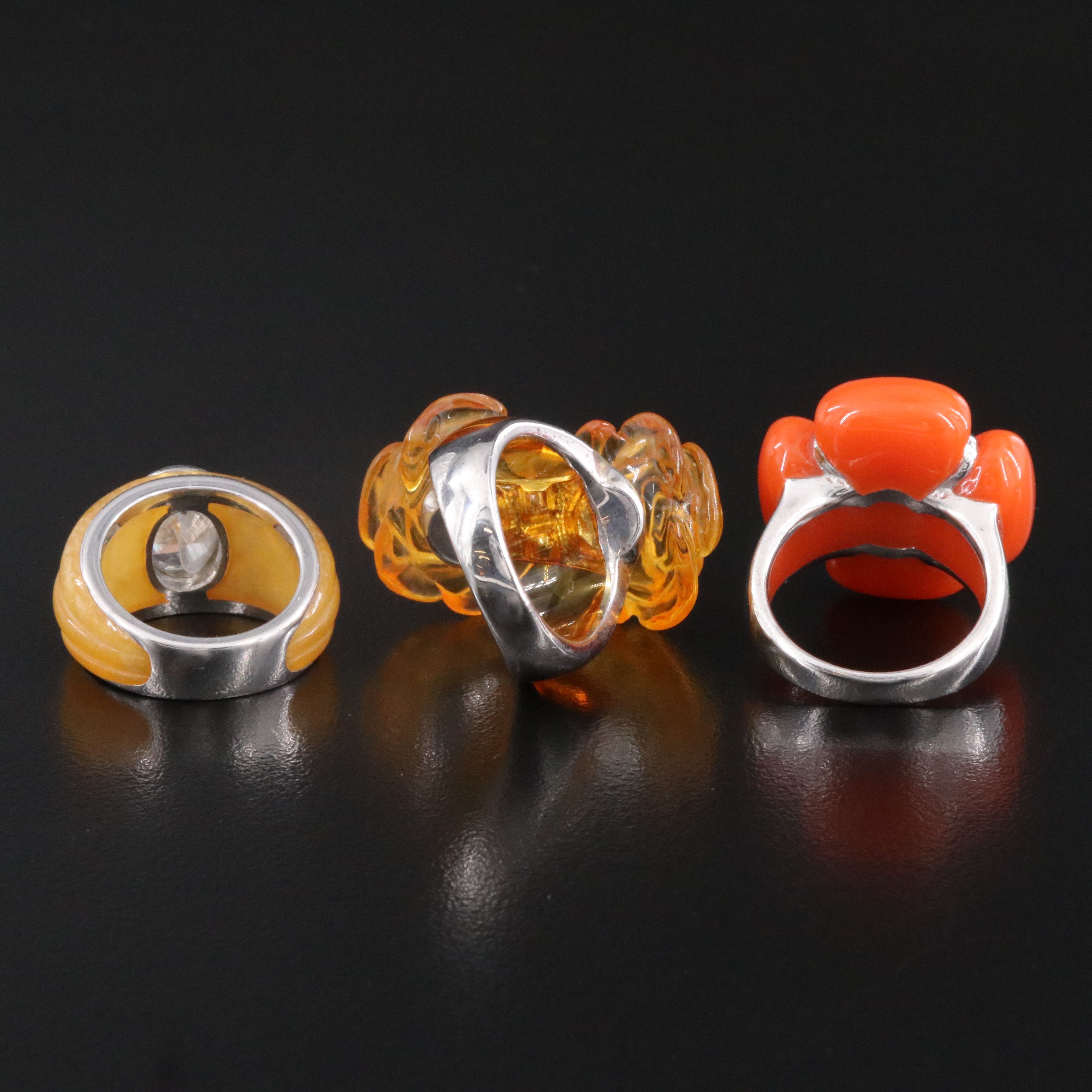 Angelique de Paris Featured in Sterling Ring Collection