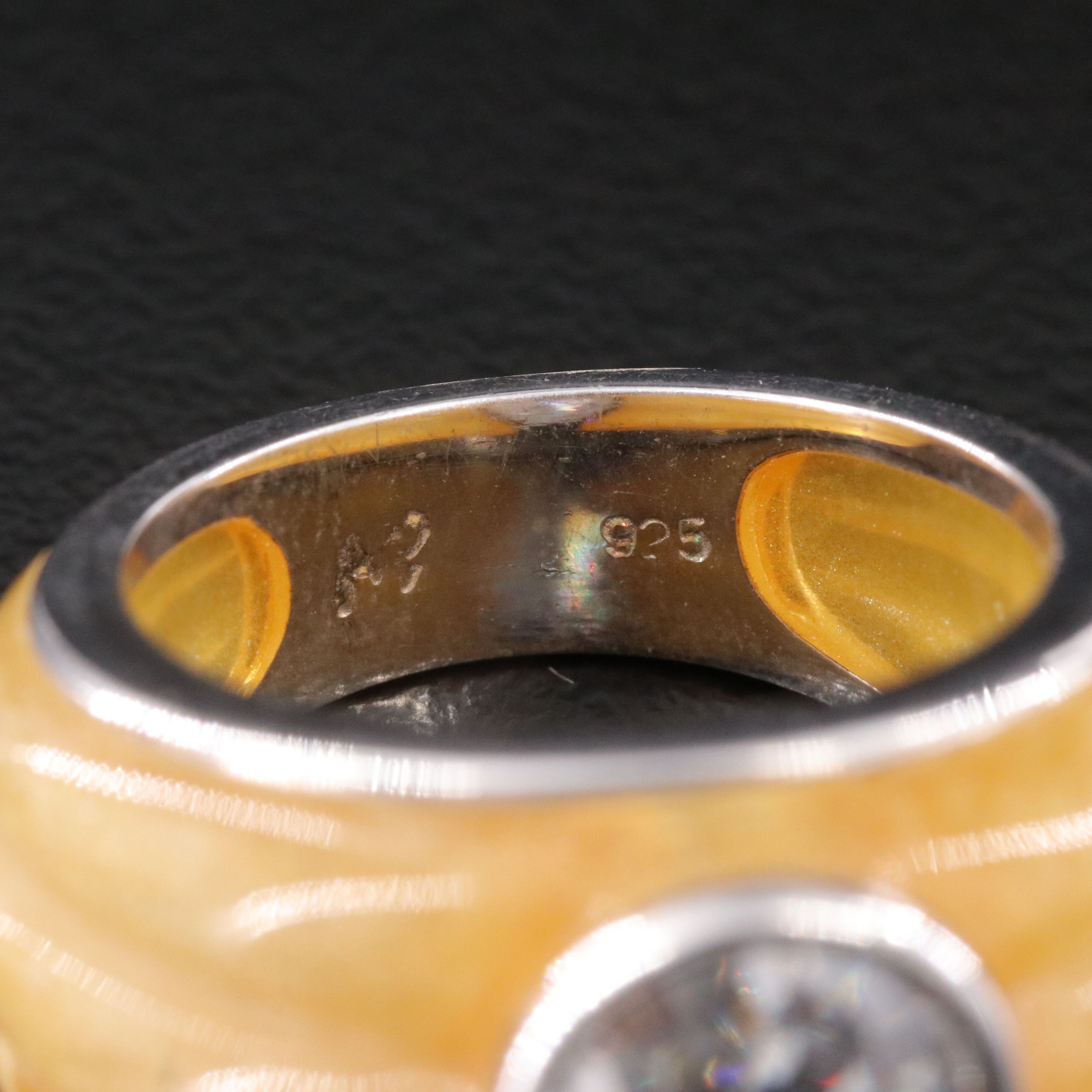 Angelique de Paris Featured in Sterling Ring Collection