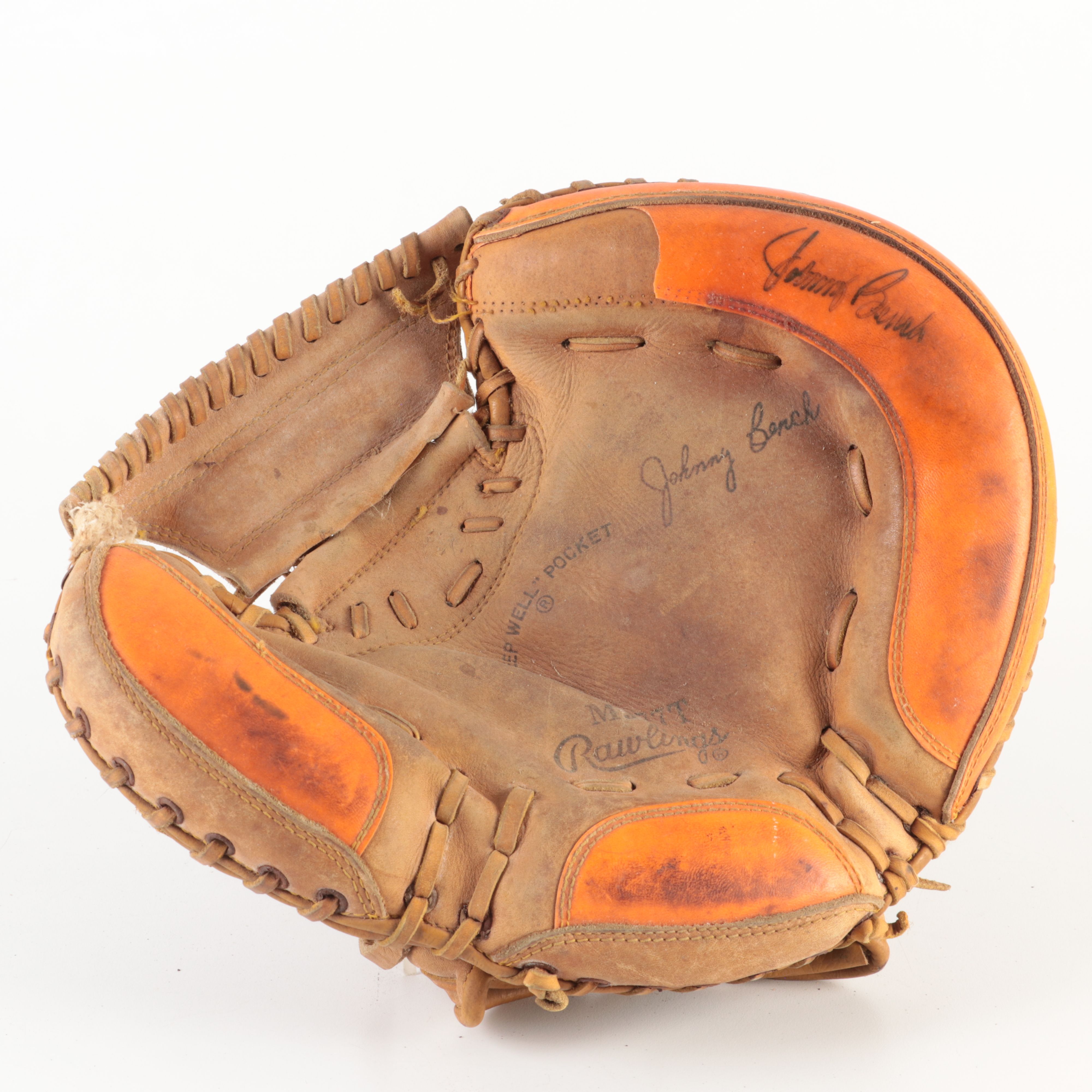 Three Cincinnati Reds Signatures, Including Johnny Bench Signed Glove, and More