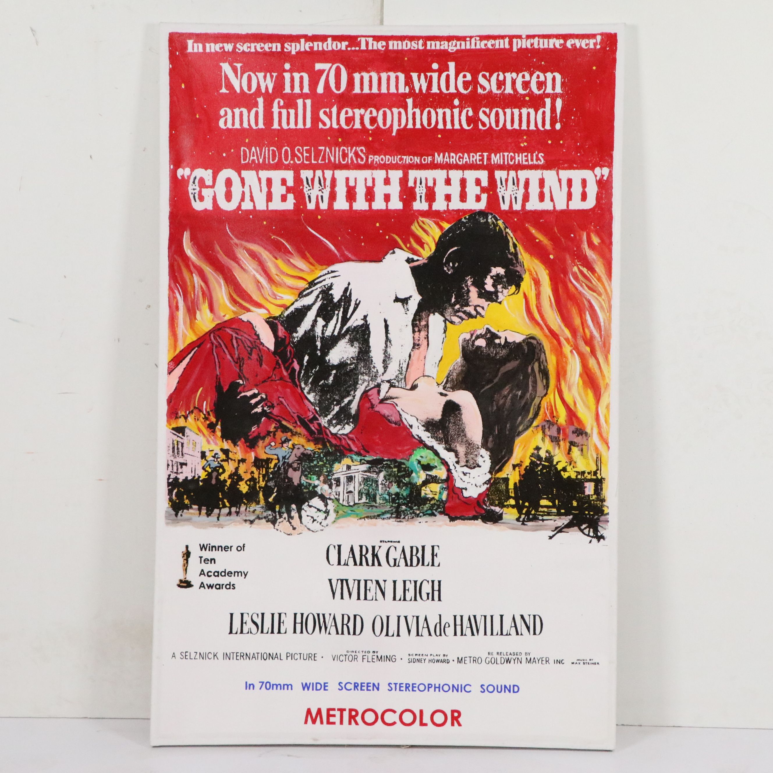 After Howard Terpning Mixed Media Painting "Gone with the Wind," 20th to 21st C.