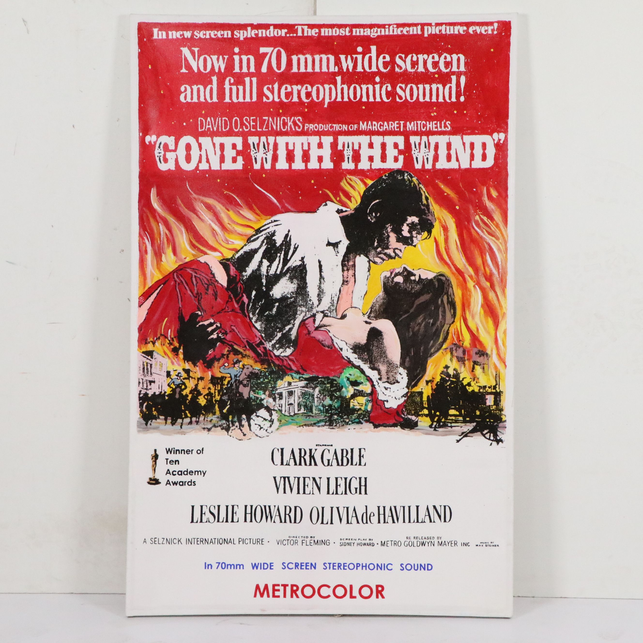 After Howard Terpning Mixed Media Painting "Gone with the Wind," 20th to 21st C.