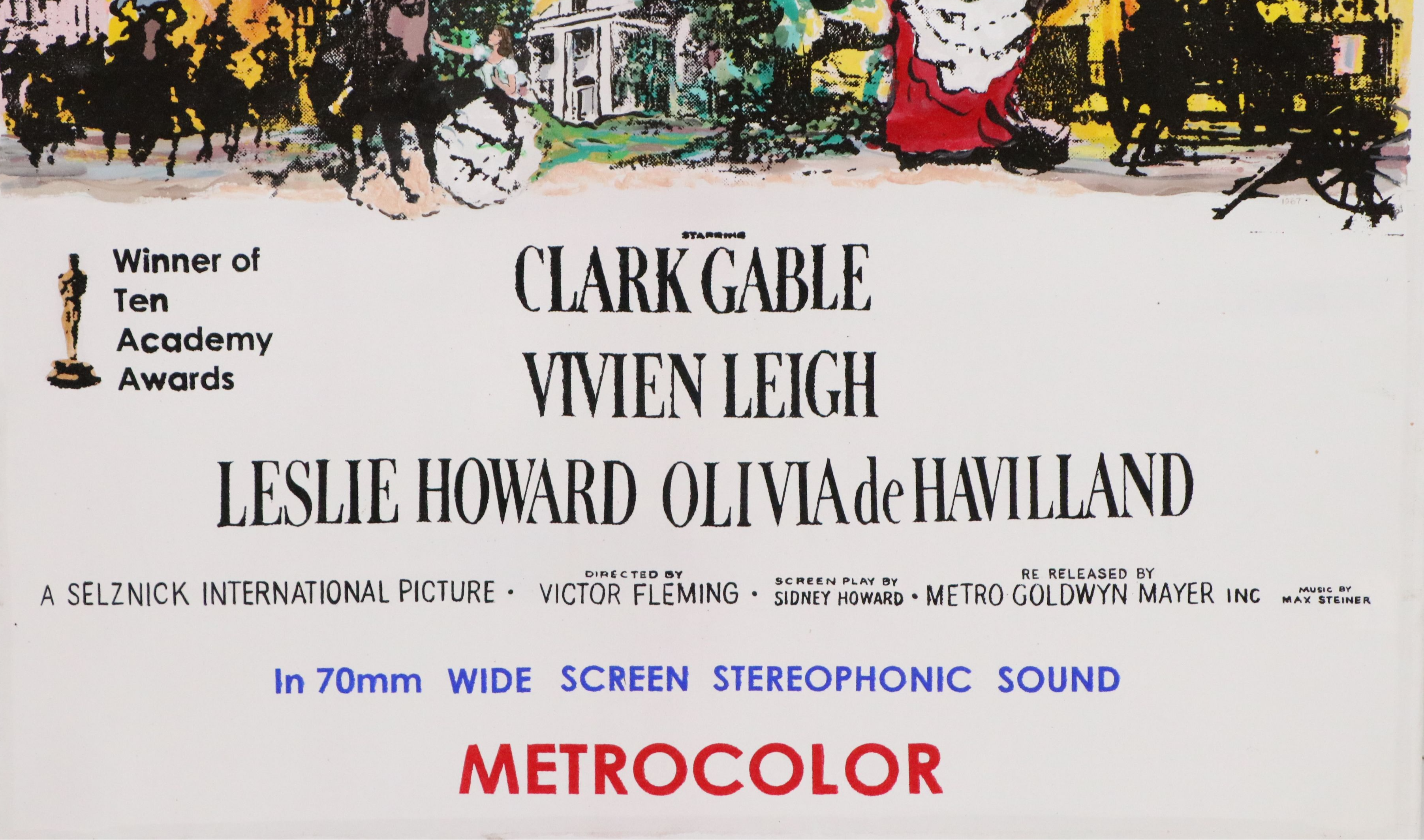 After Howard Terpning Mixed Media Painting "Gone with the Wind," 20th to 21st C.