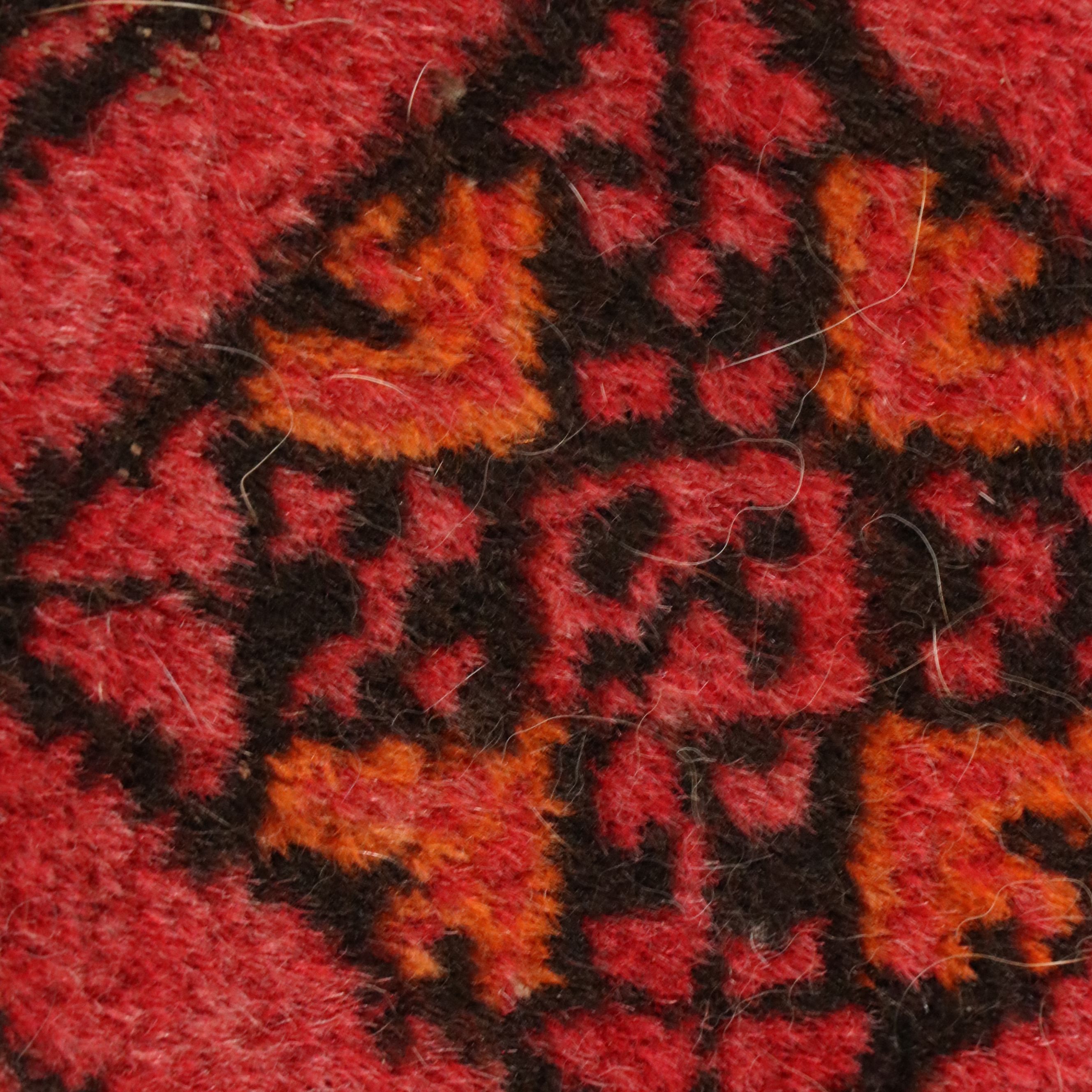 4' x 7'3 Hand-Knotted Afghan Turkmen Area Rug