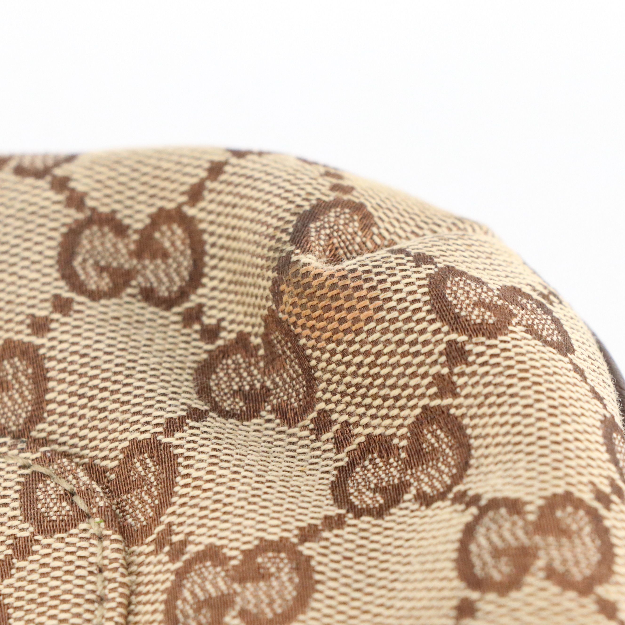 Gucci Large Front Pocket Crossbody Bag in GG Canvas and Leather