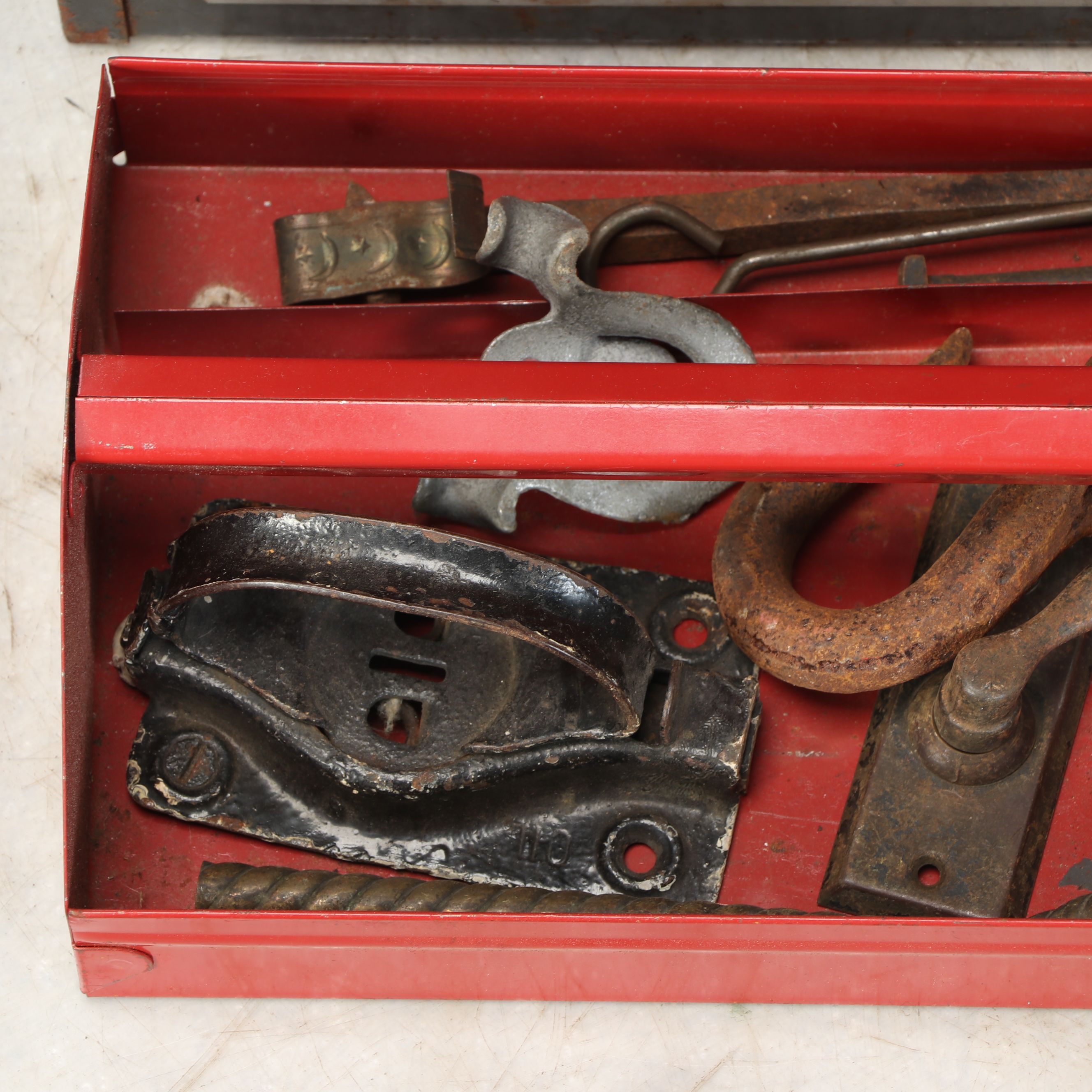 Craftsman Tool Box with Other Hand Tools, Bakelite Plugs and More Décor