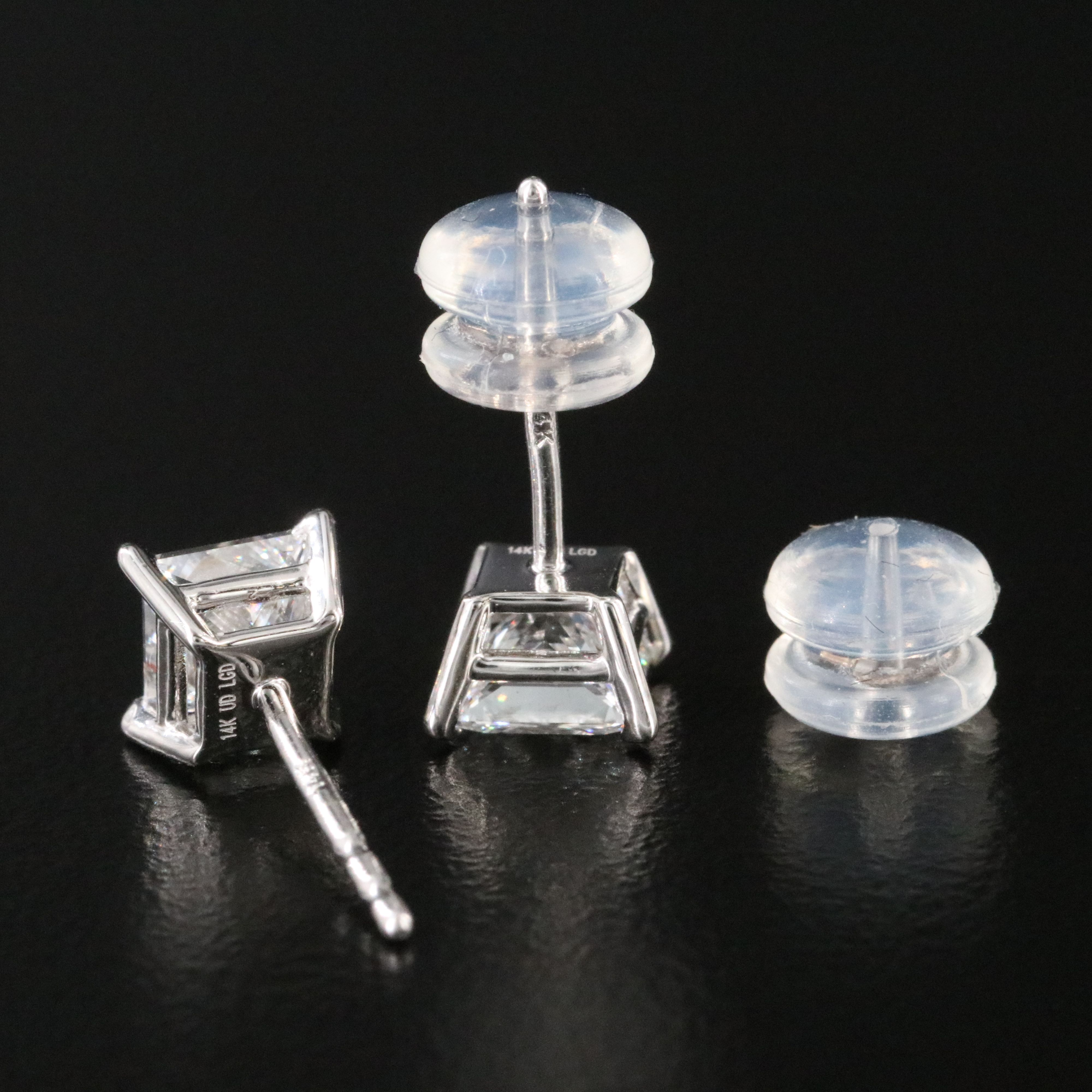 14K 1.20 CTW Lab Grown Diamond Stud Earrings