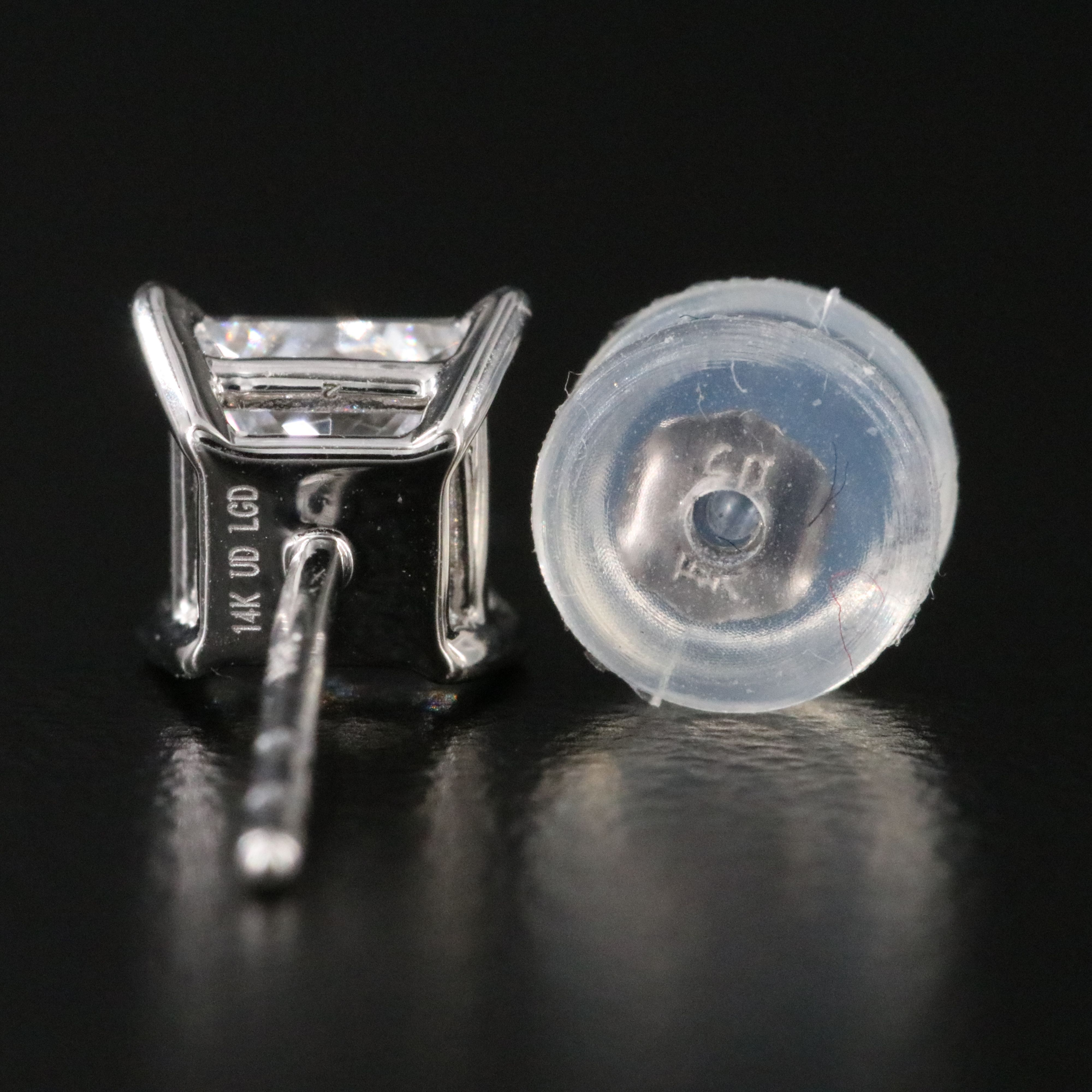 14K 1.20 CTW Lab Grown Diamond Stud Earrings