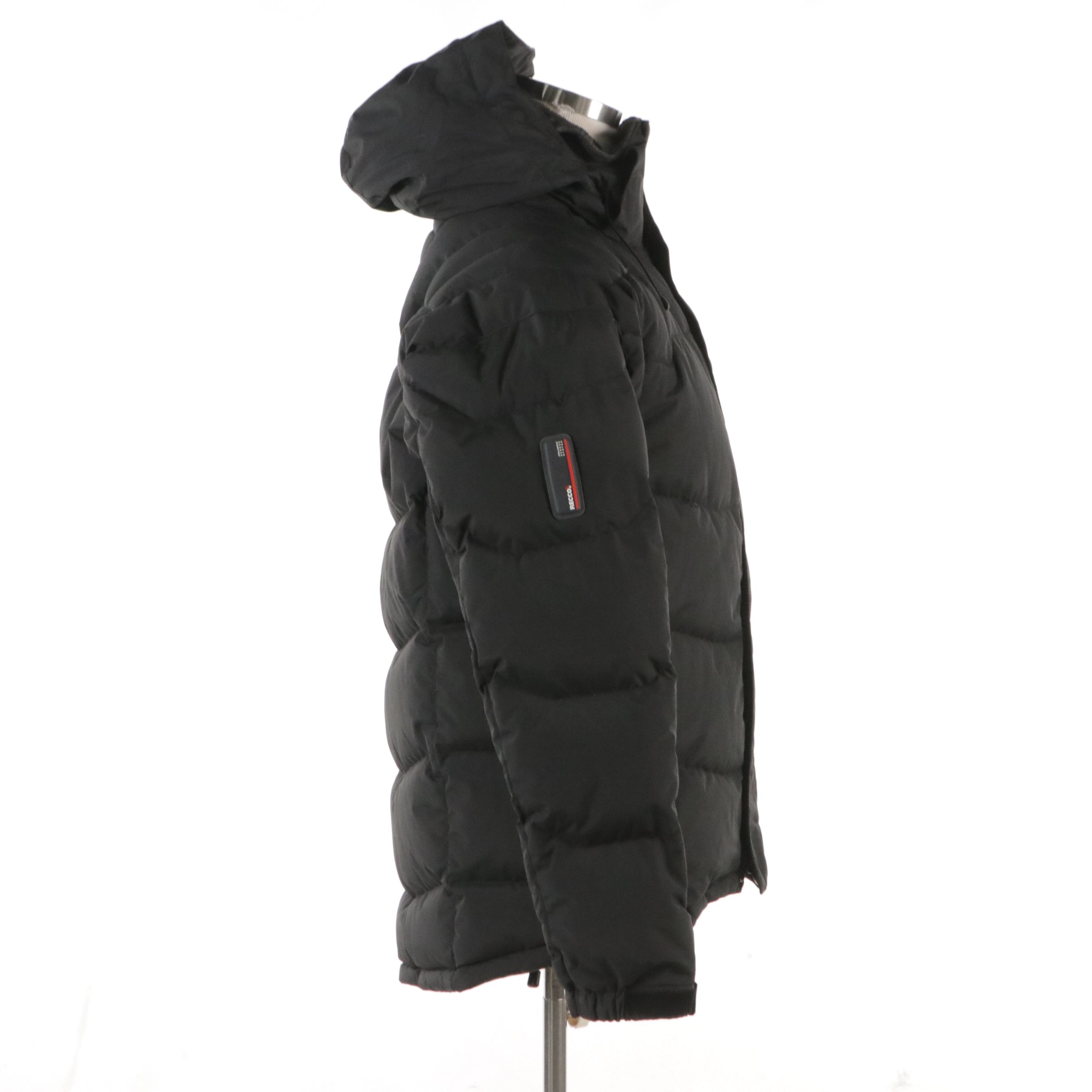 Men's The North Face Prodigy Ski Puffer Jacket in Black Nylon