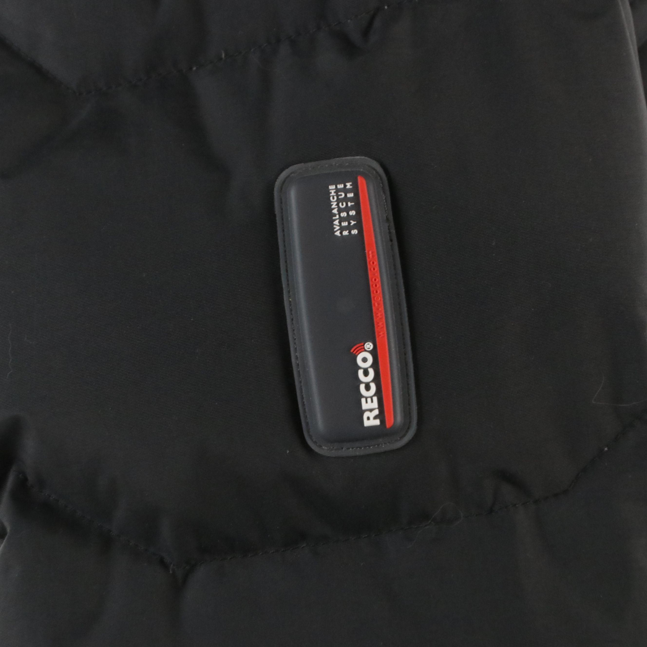 Men's The North Face Prodigy Ski Puffer Jacket in Black Nylon