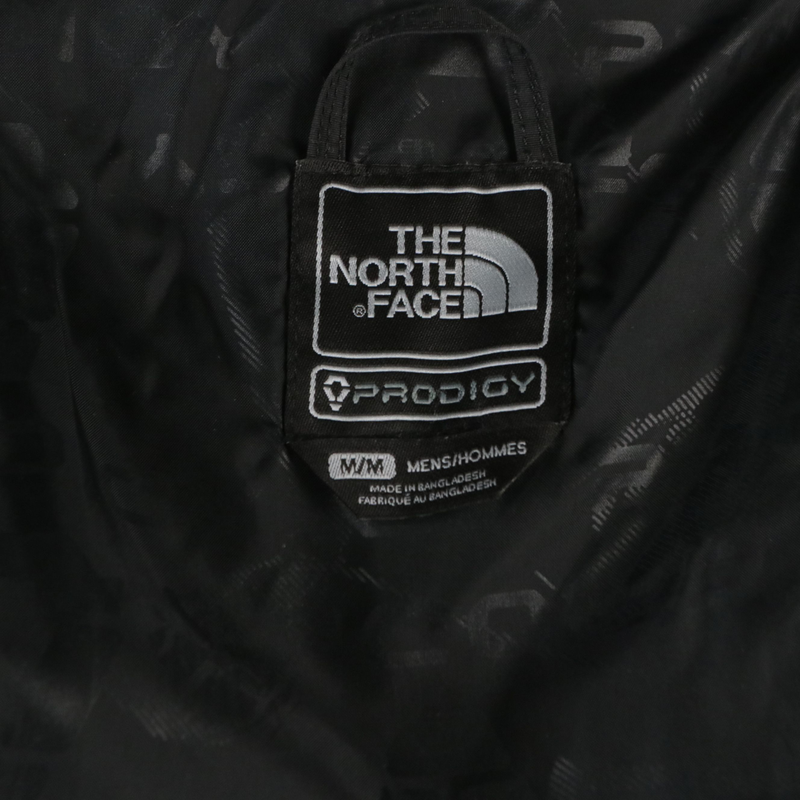 Men's The North Face Prodigy Ski Puffer Jacket in Black Nylon